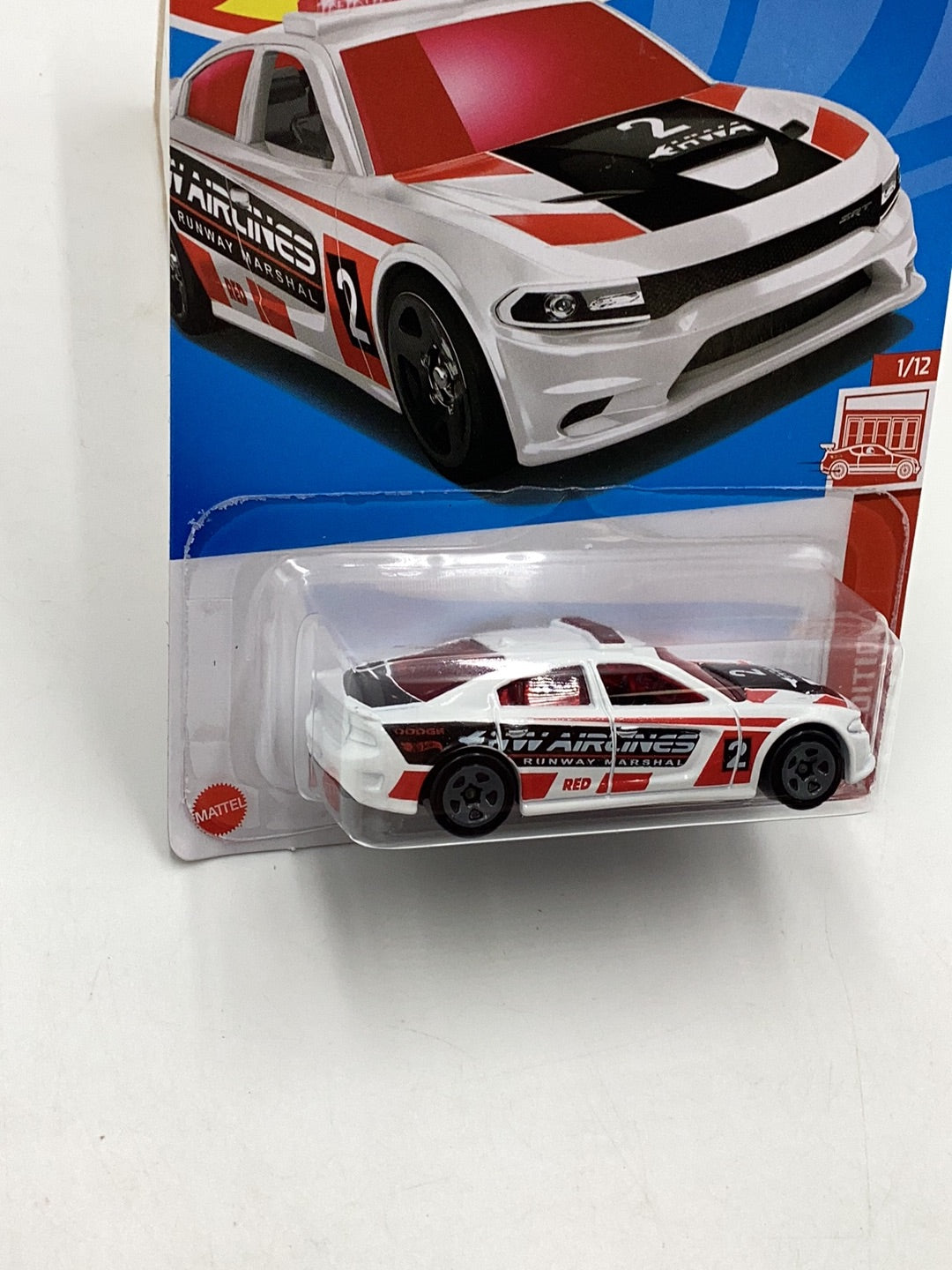 Hot wheels Target Red #7 15 Dodge Charger SRT