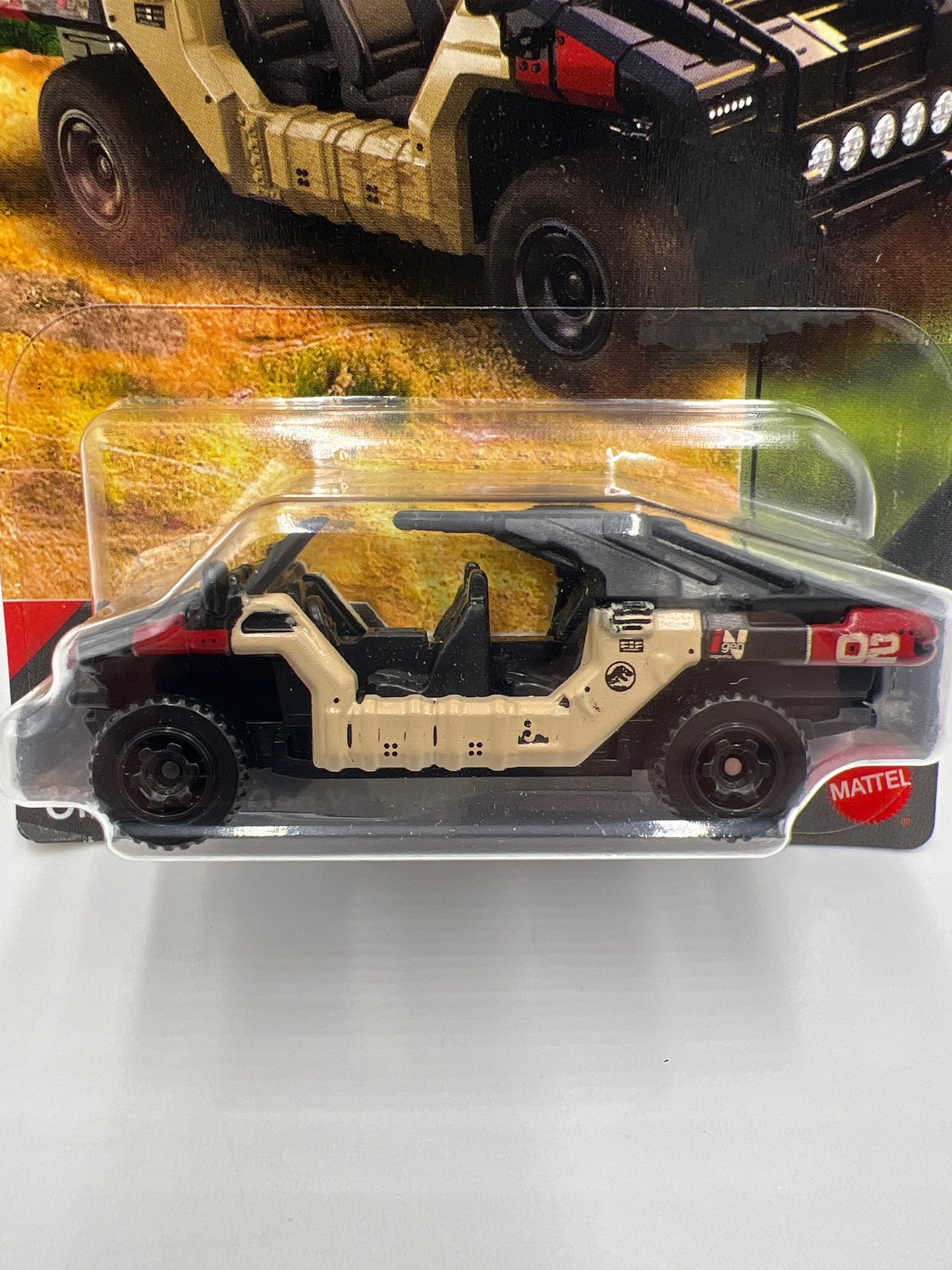 2025 Matchbox Jurassic World Rebirth Off-Road InGen Vehicle 161i
