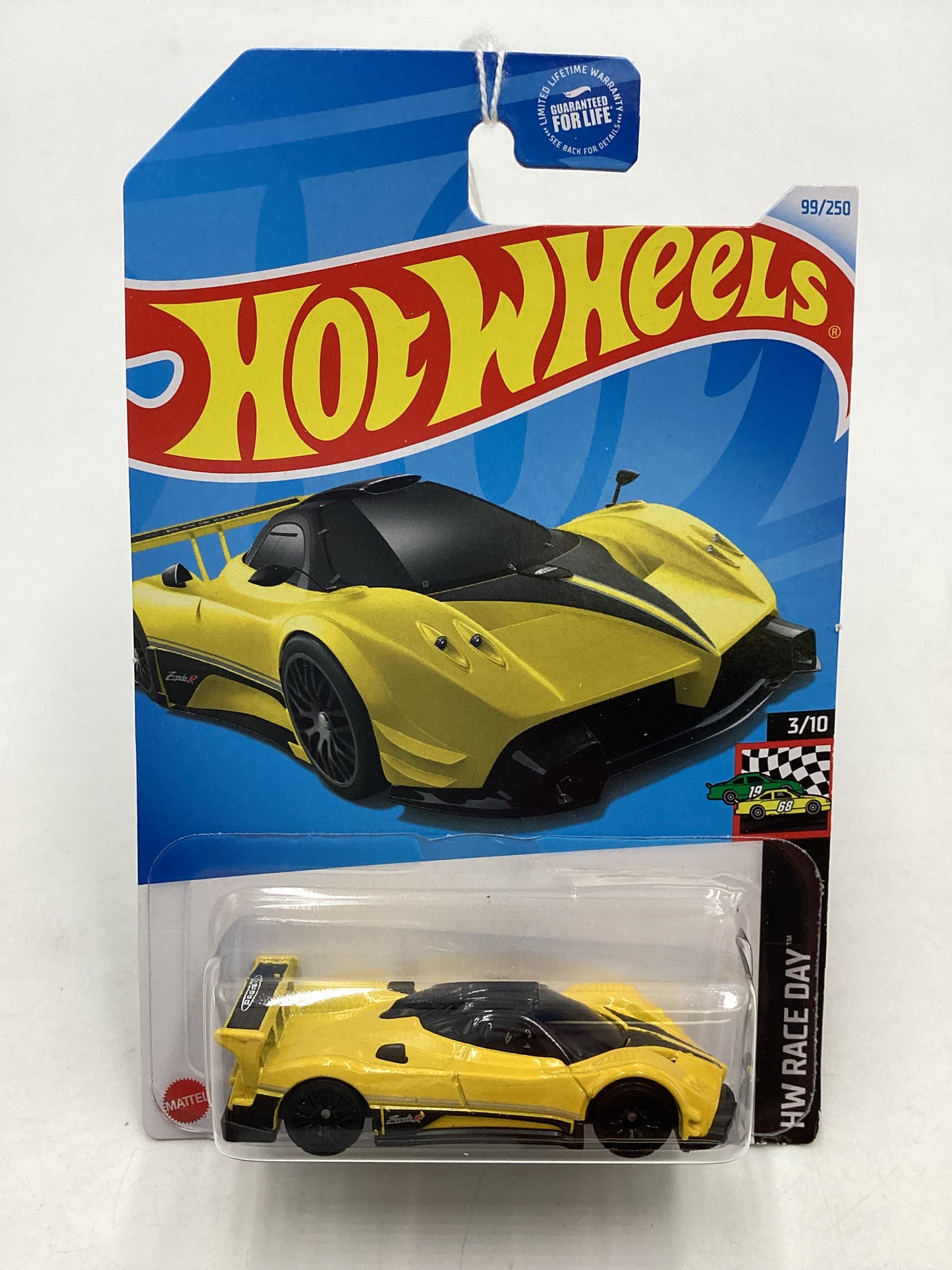 2024 Hot Wheels #99 Pagani Zonda R Yellow 104E