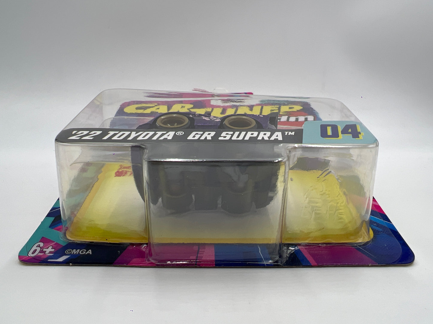 2025 MGA Car Tuned JDM Series 1 #4 22 Toyota GR Supra Purple 180D