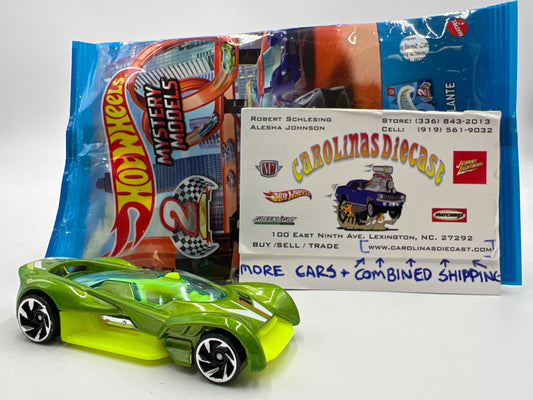 2021 Hot Wheels Mystery Models Series 2 #10 Futurismo Green