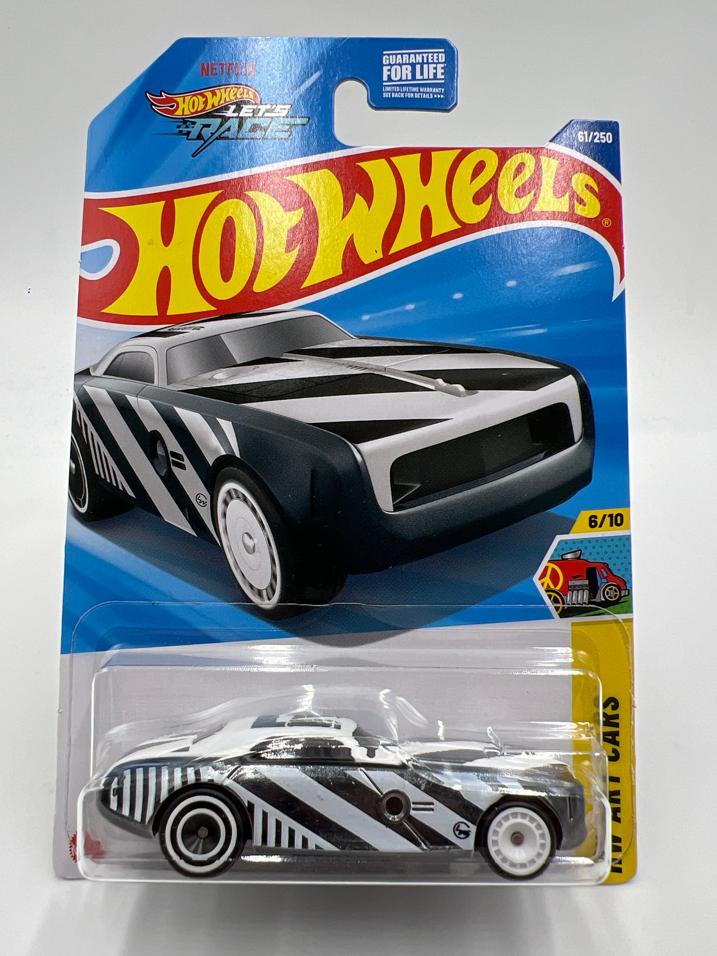 2025 Hot Wheels C Case Super Treasure Hunt #61 Hi-Roller II Black/White W/Protector #4