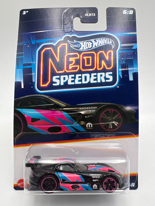 Hot Wheels Neon Speeders #6 SRT Viper GTS-R 157F