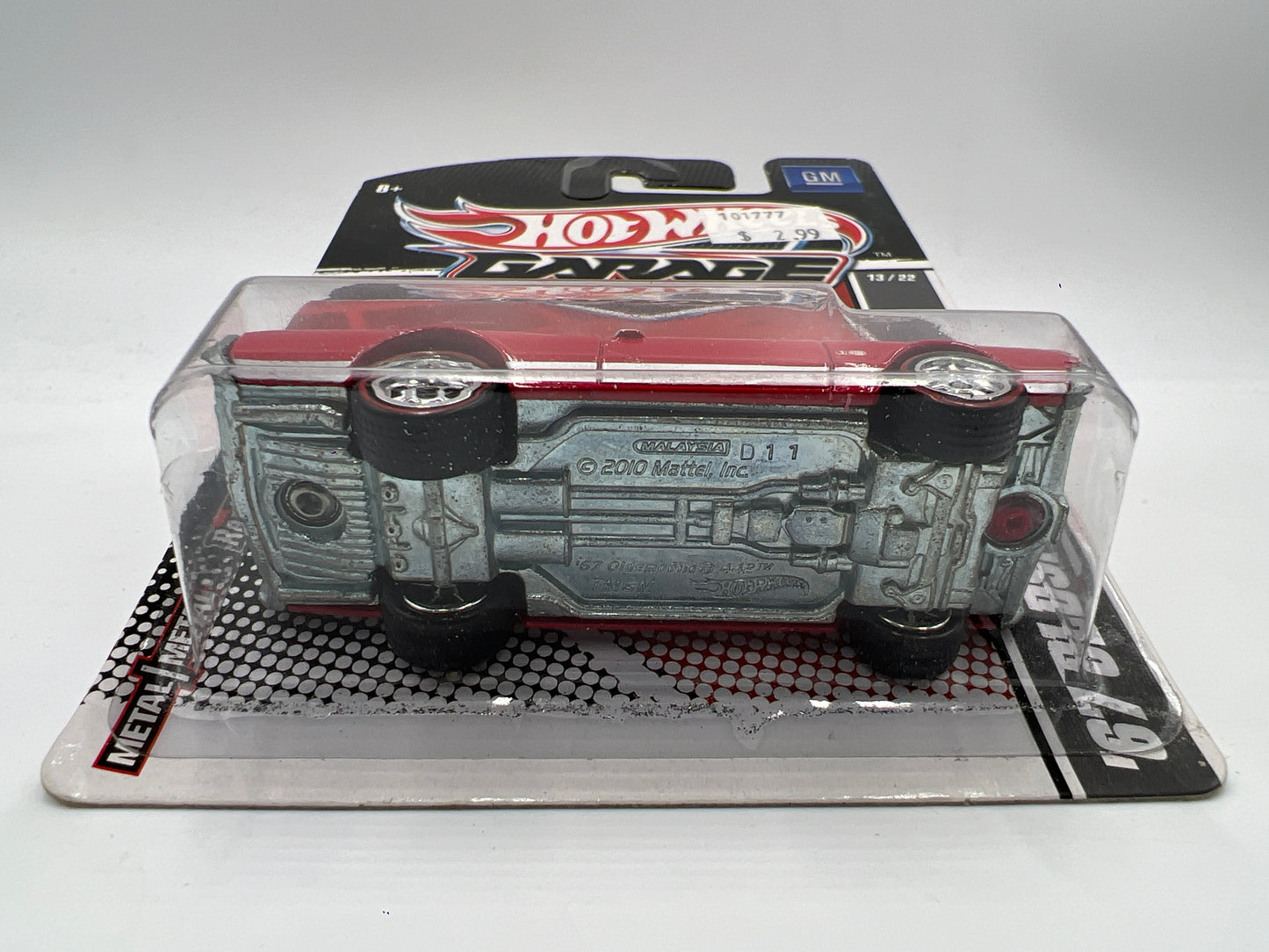 Hot Wheels Garage Premium #13 67 Oldsmobile 442 Red W/Protector