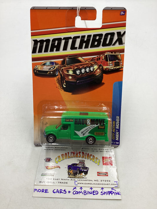 Matchbox #61 City Action MBX Mover Green 207E