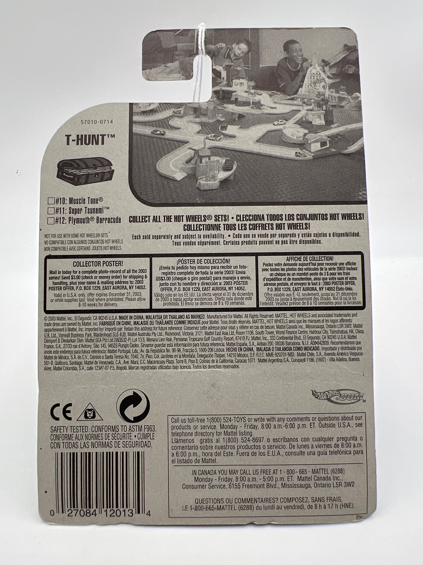 2003 Hot Wheels Treasure Hunt T-Hunt Series #11 Super Tsunami 282D