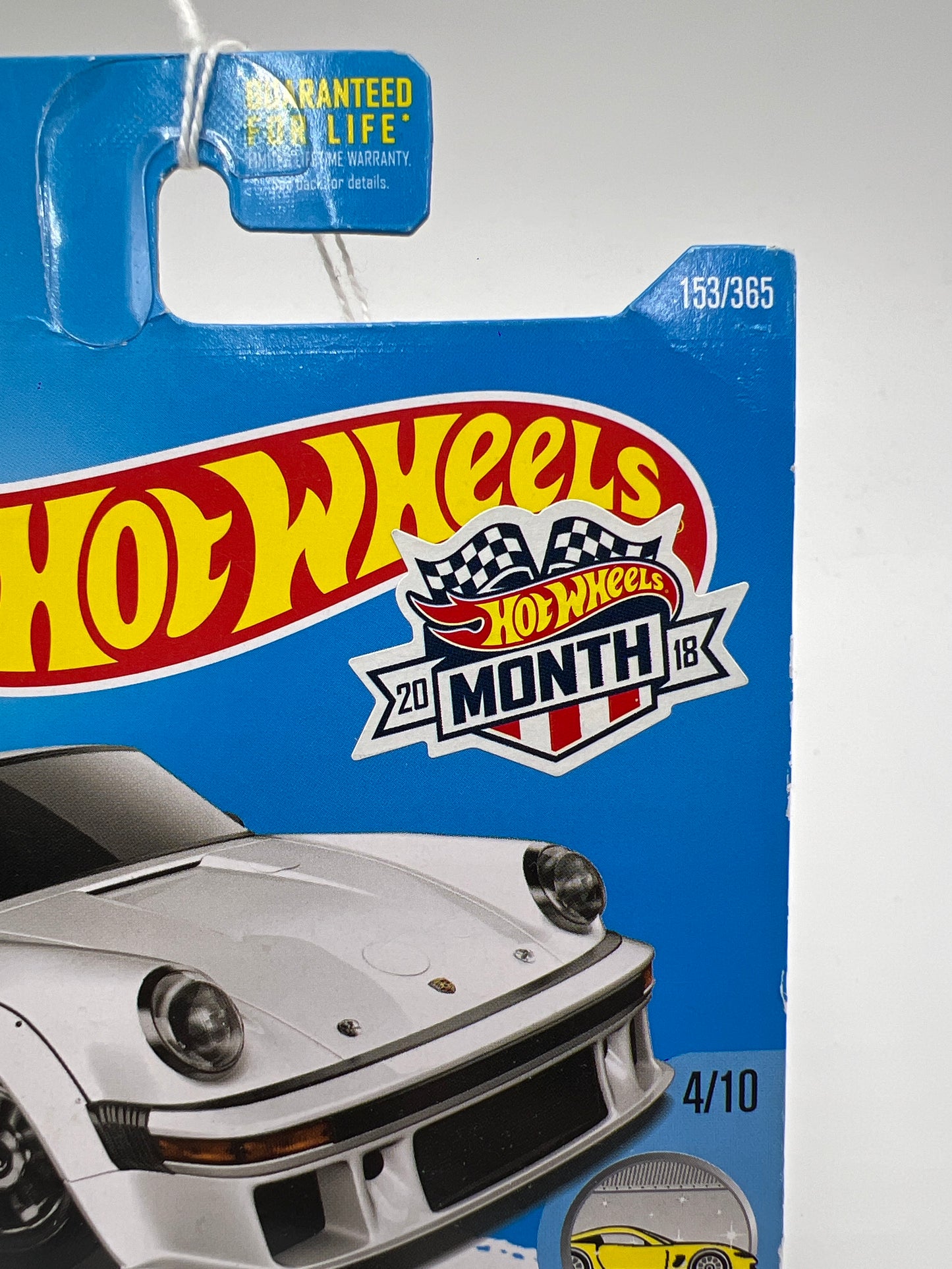 2017 Hot Wheels Factory Fresh #153 Porsche 934.5 White (Sticker On Card) 98B