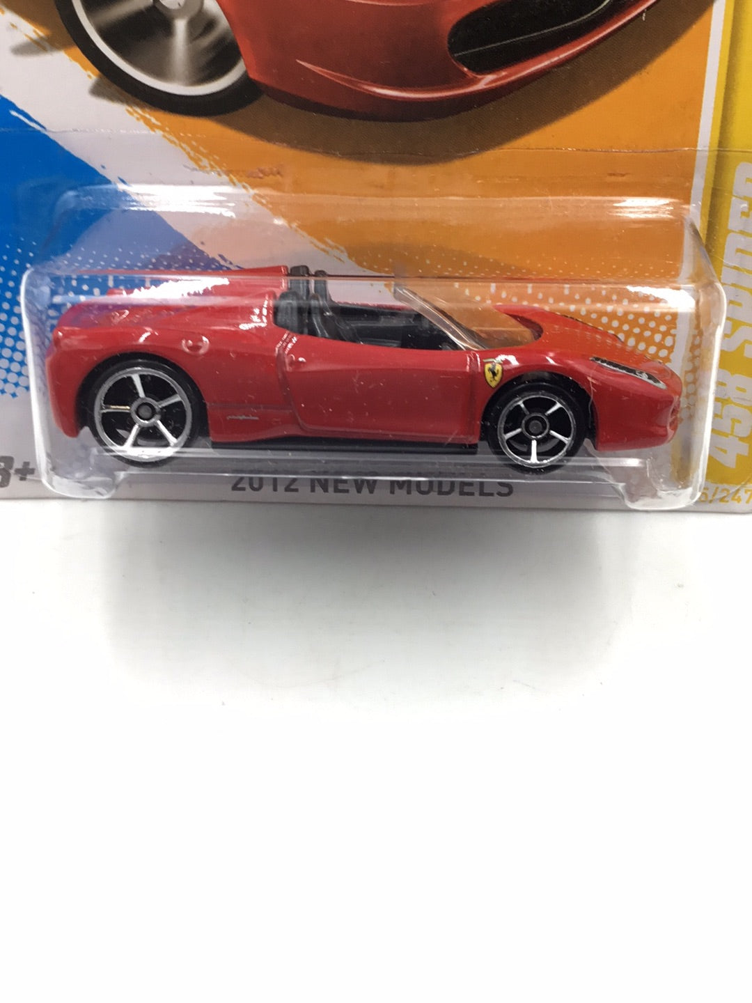 2012 Hot wheels #25 458 Spider OO3