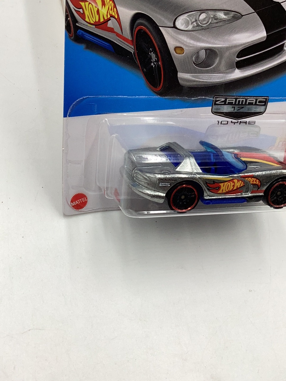 2023 Hot Wheels  #208 Dodge Viper RT/10 Zamac #17 145E