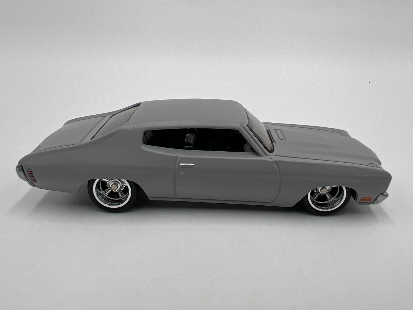 Hot Wheels 1/64 Premium Fast & Furious 1/4 Mile Muscle 1970 Chevrolet Chevelle SS Primer Gray Loose