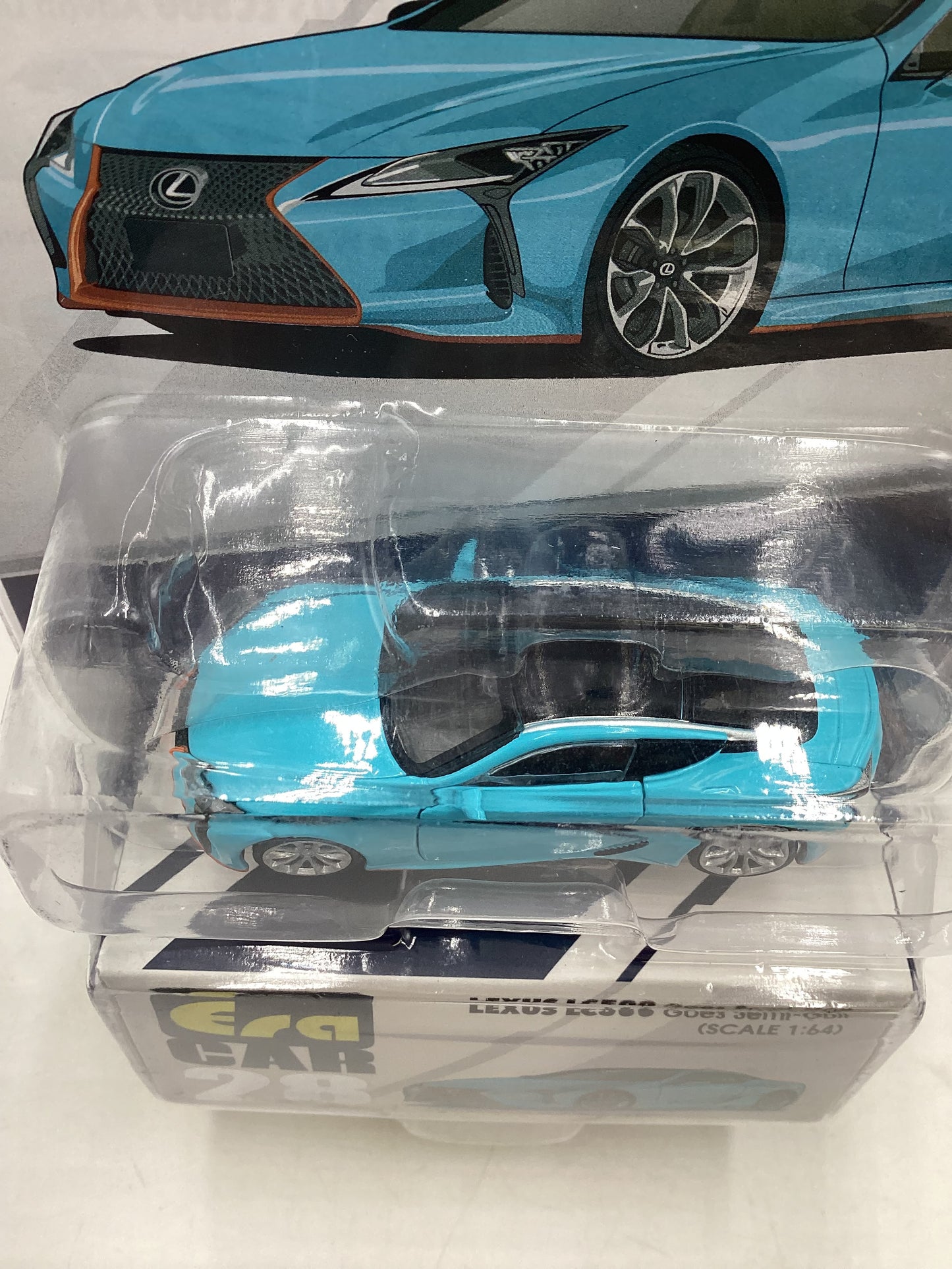 ERA Car US Limited 1/720 #28 Lexus LC500 Goes Semi Gulf 178B