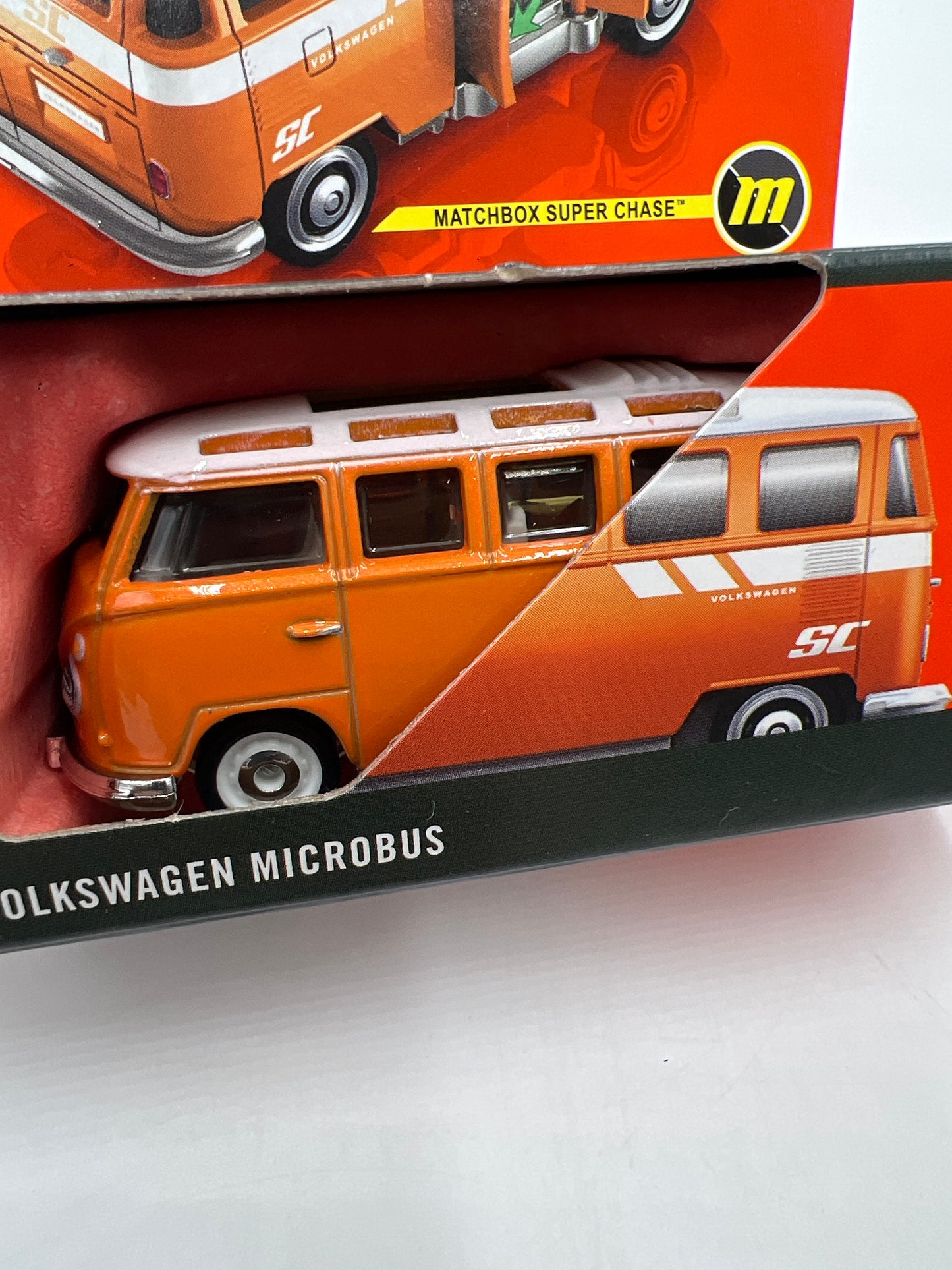 2024 Matchbox Moving Parts Super Chase 1959 Volkswagen Microbus Orange