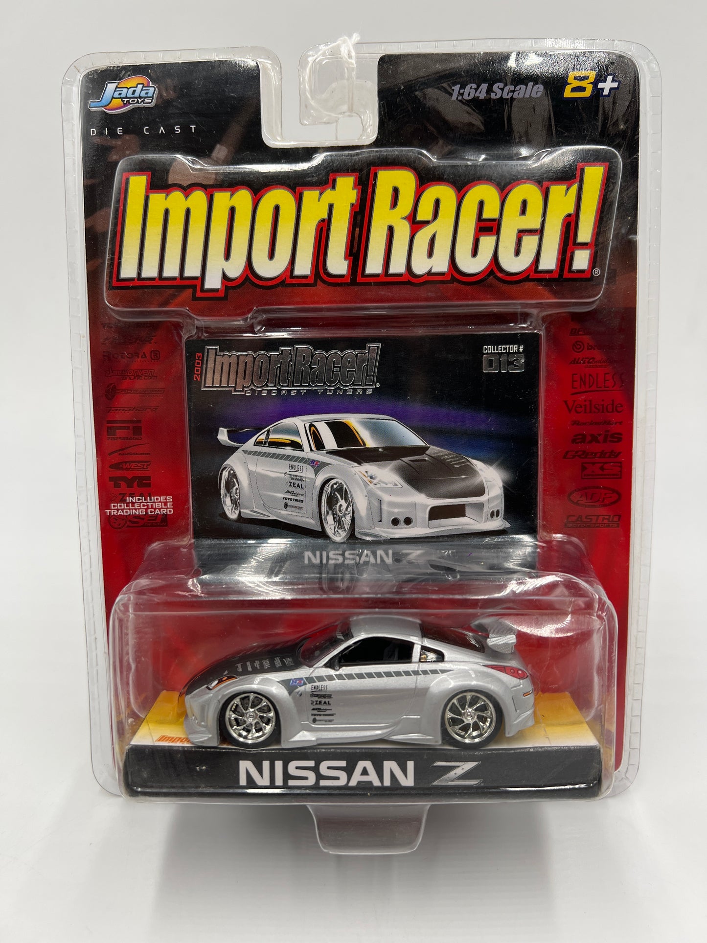 Jada 1/64 Import Racer #13 Nissan Z Silver