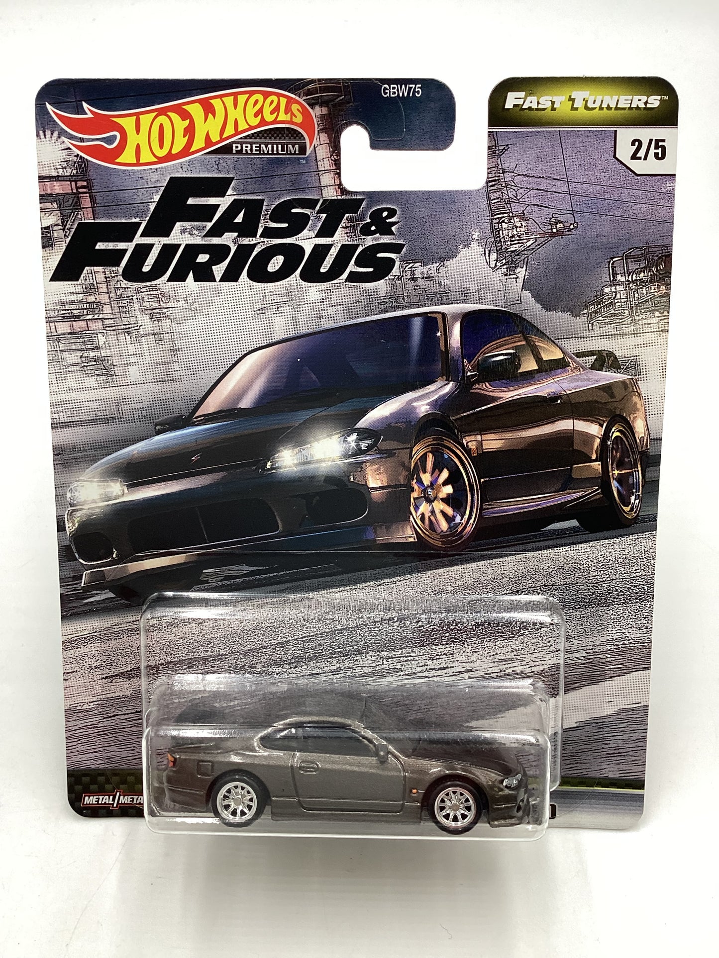 Hot wheels Fast and furious Fast Tuners #2 Nissan Silvia S15 with protector