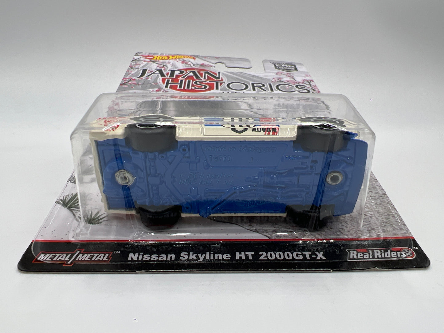 Hot Wheels Car Culture Japan Historics 1 #3 Roll Cage Variation Nissan Skyline 2000 GT-X White W/Protector