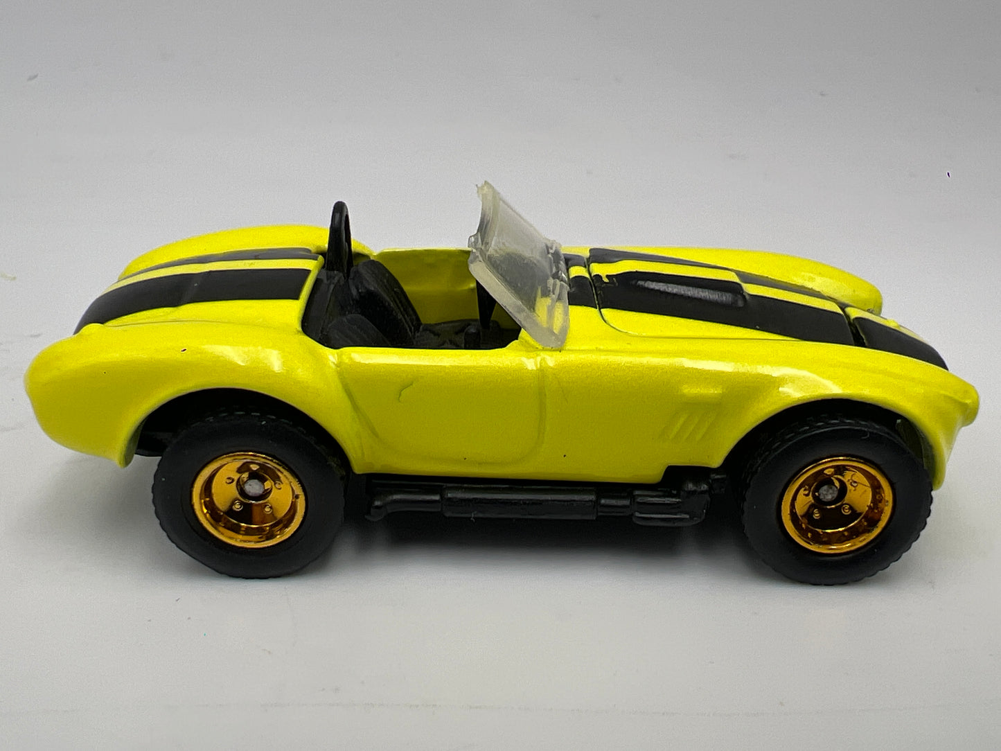 Hot Wheels FAO Schwarz History Of Hot Wheels II Set Shelby Cobra 427 S/C Yellow Loose