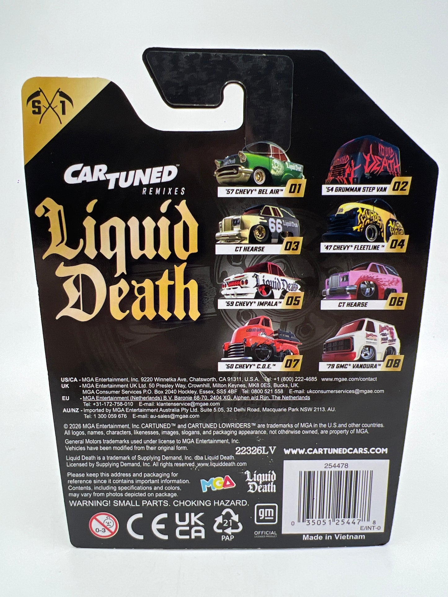 MGA Car Tuned Remixes Liquid Death Series 1 #2 54 Grumman Step Van