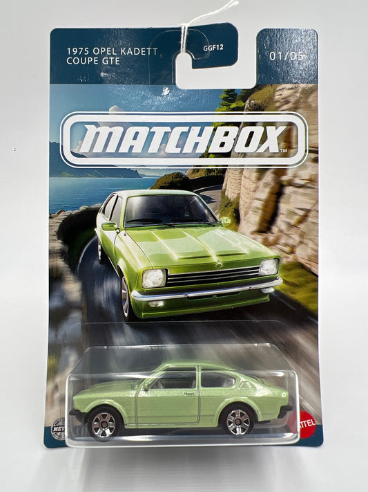 2025 Matchbox Germany Series #1 1975 Opel Kadett Coupe GTE Green 162A
