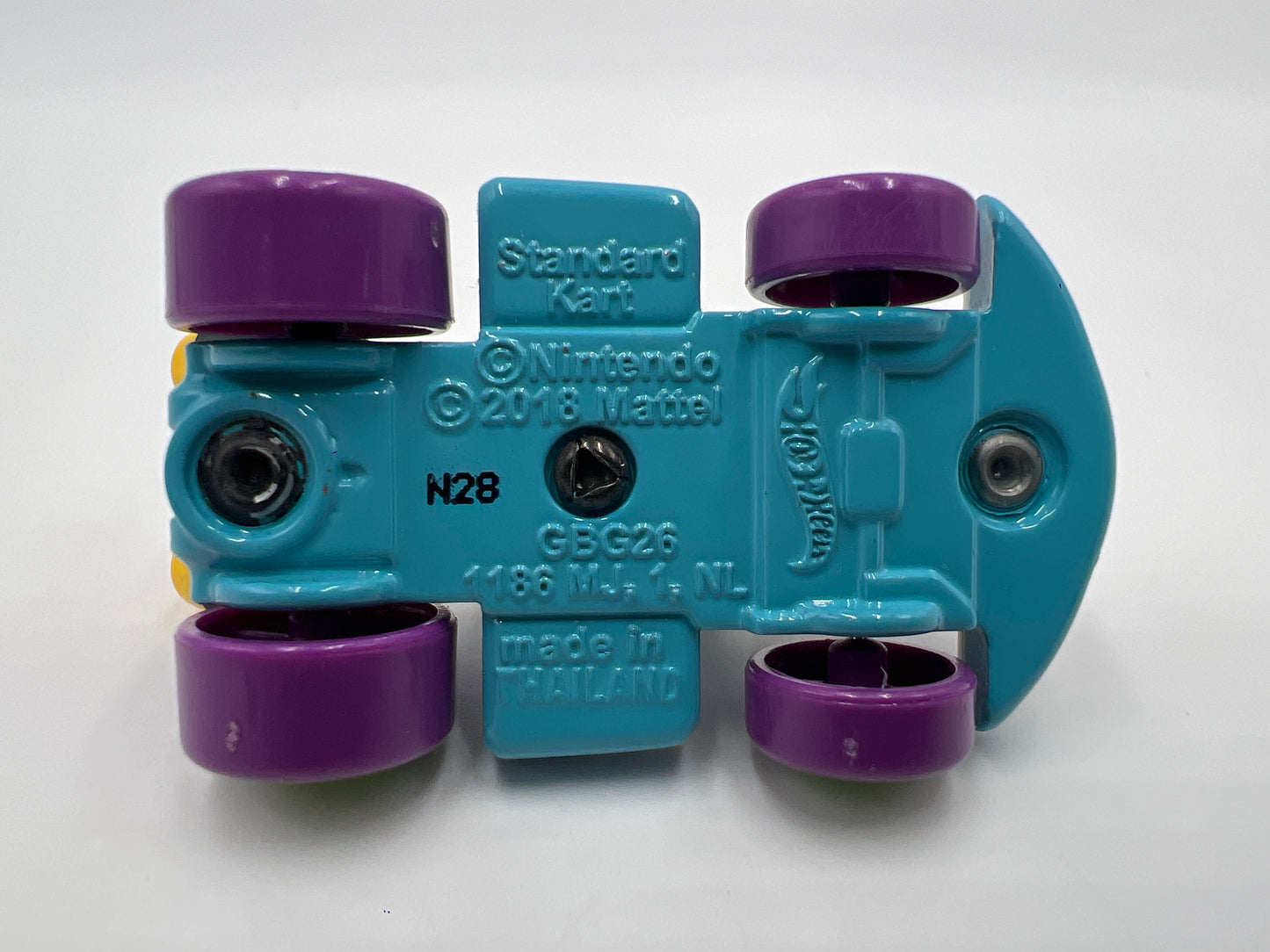 Hot Wheels Mario Kart Dry Bones Standard Kart Loose