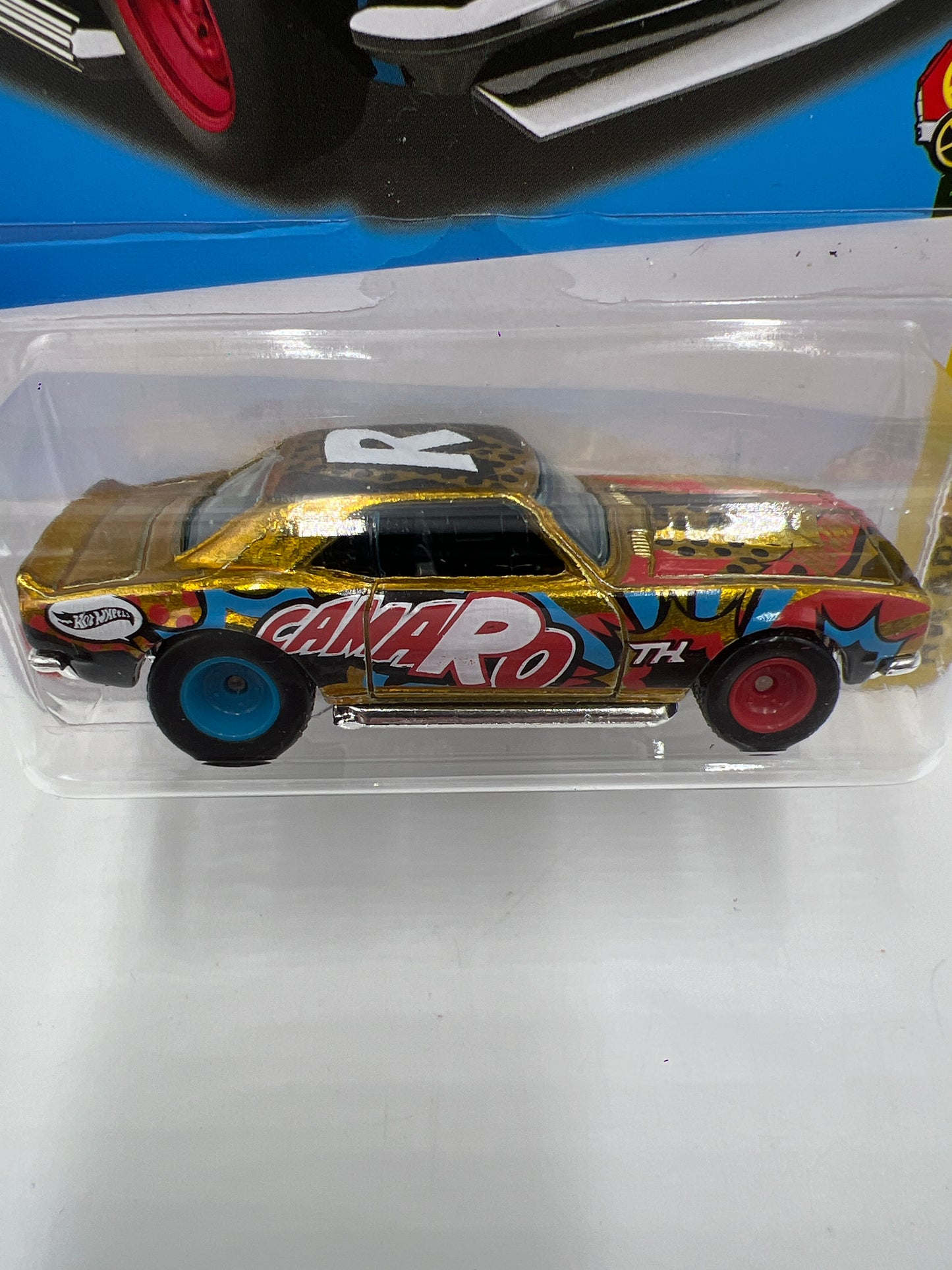 2023 Hot Wheels Super Treasure Hunt #63 68 Copo Camaro W/ Protector