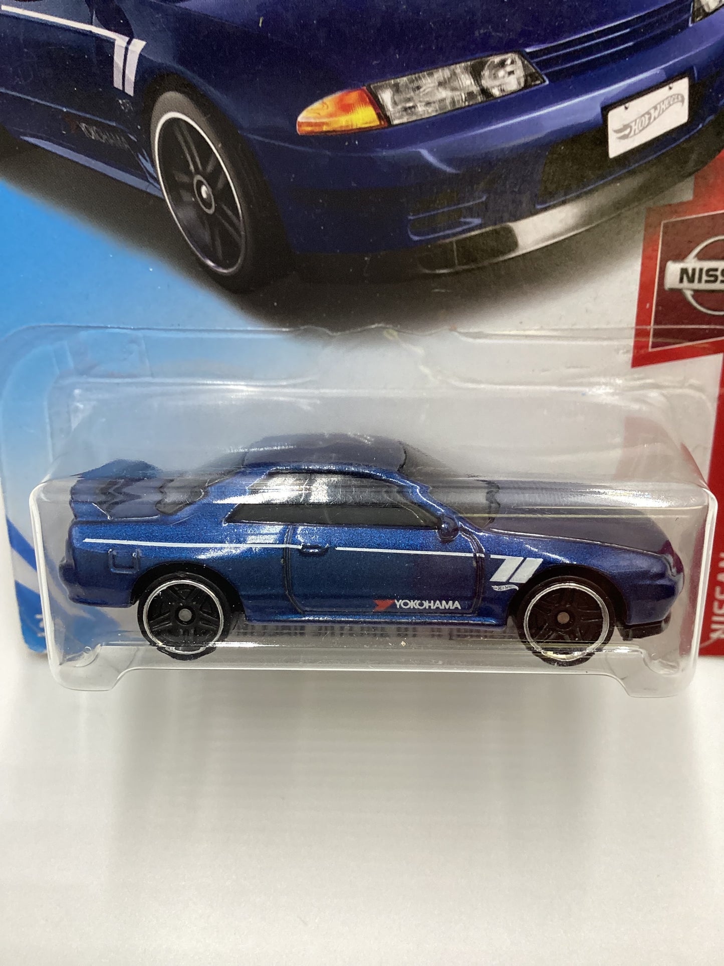 2019 Hot Wheels #1 Nissan Skyline GT-R BNR32 Blue 83H