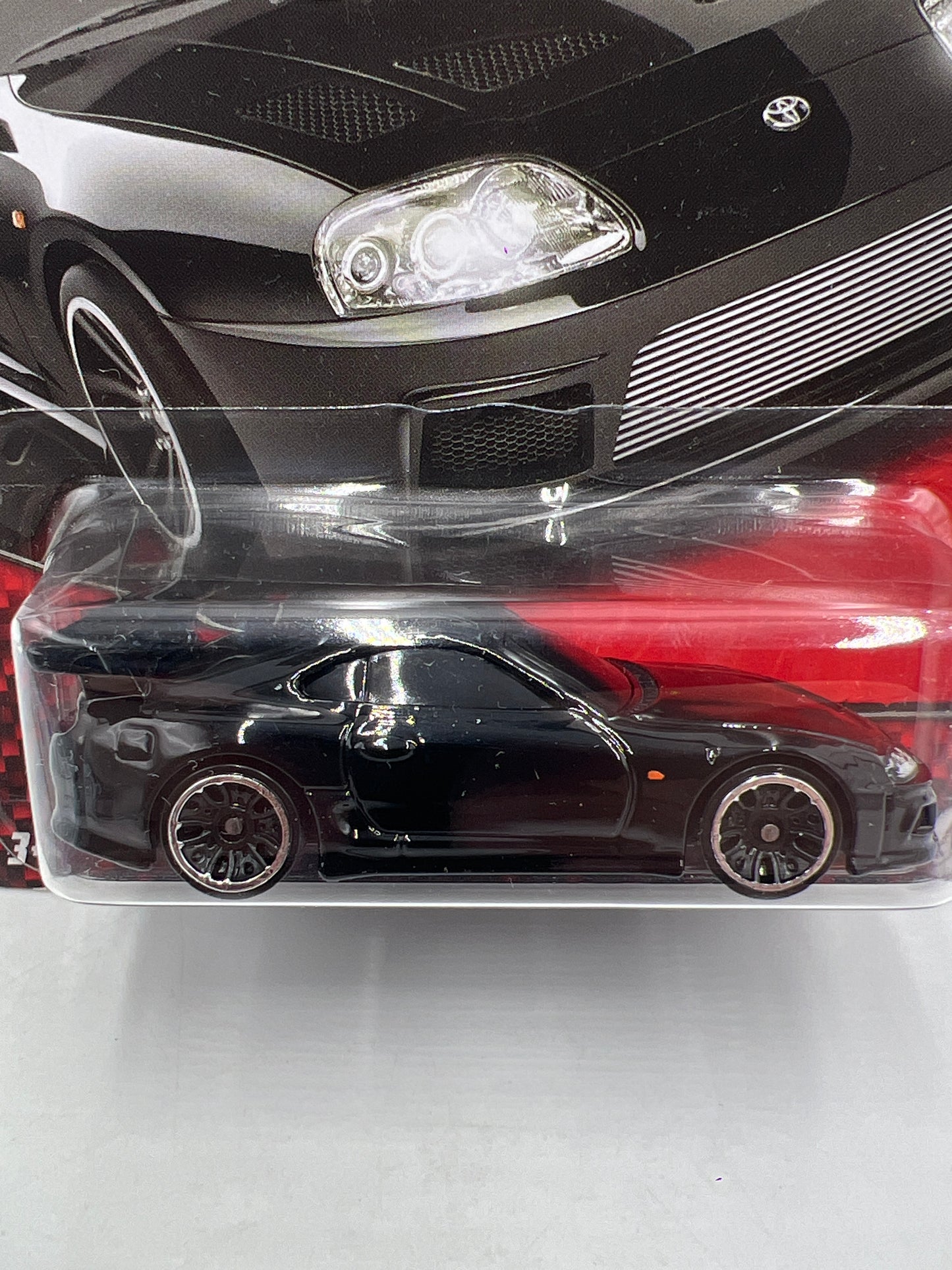 Hot Wheels Fast & Furious Series 1 #5 Toyota Supra Black W/Protector