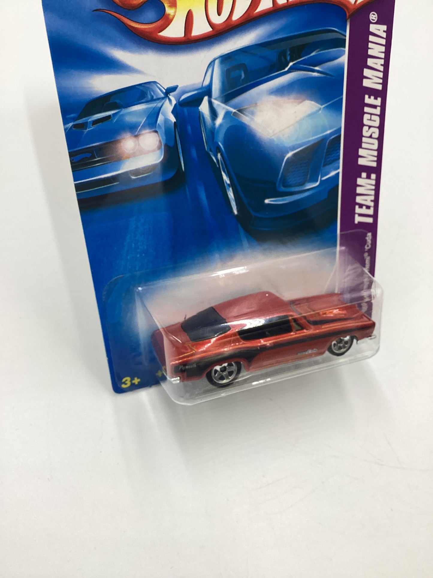 2008 Hot Wheels HW Team: Muscle Mania #134 68 Plymouth Hemi Cuda Orange 56B