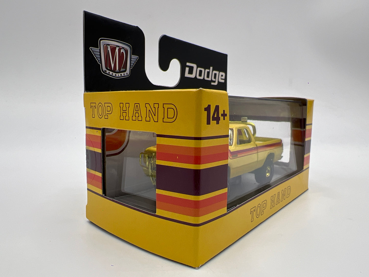 2025 M2 Machines Auto-Thentics CHASE 1978 Dodge 150 Power Wagon Top Hand Yellow R100