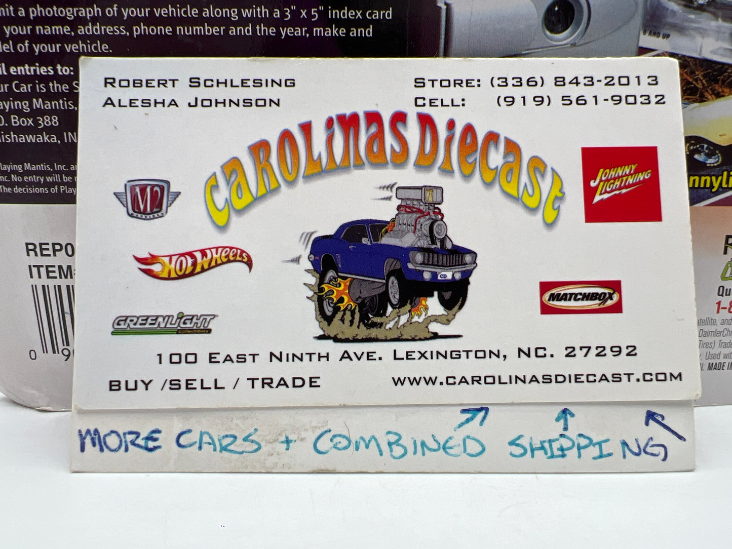 Johnny Lightning Mopar Or No Car #17 1972 Plymouth Satellite Blue 219D