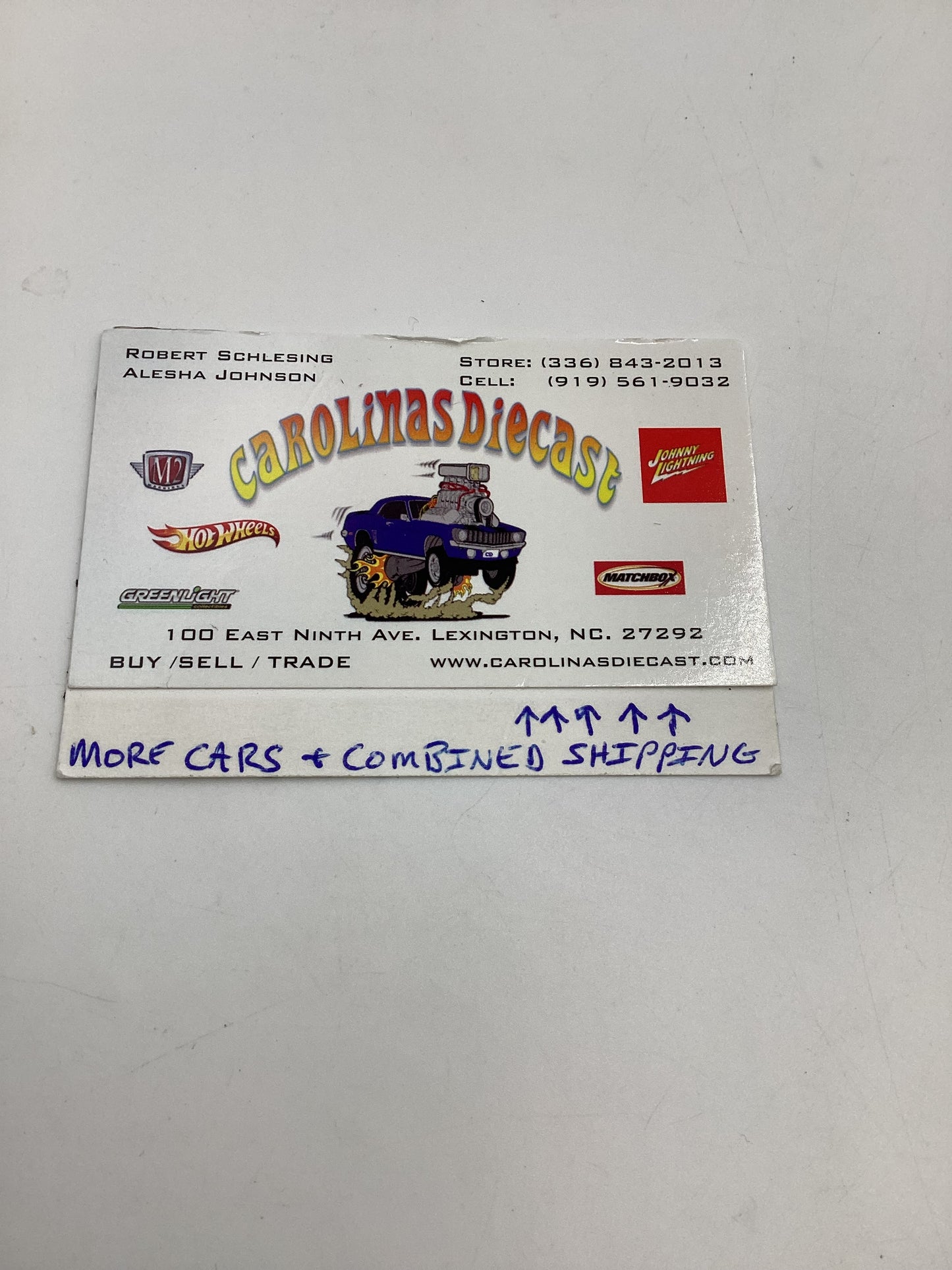 2007 Hot Wheels Gift Card Series Corvette C6R 245M