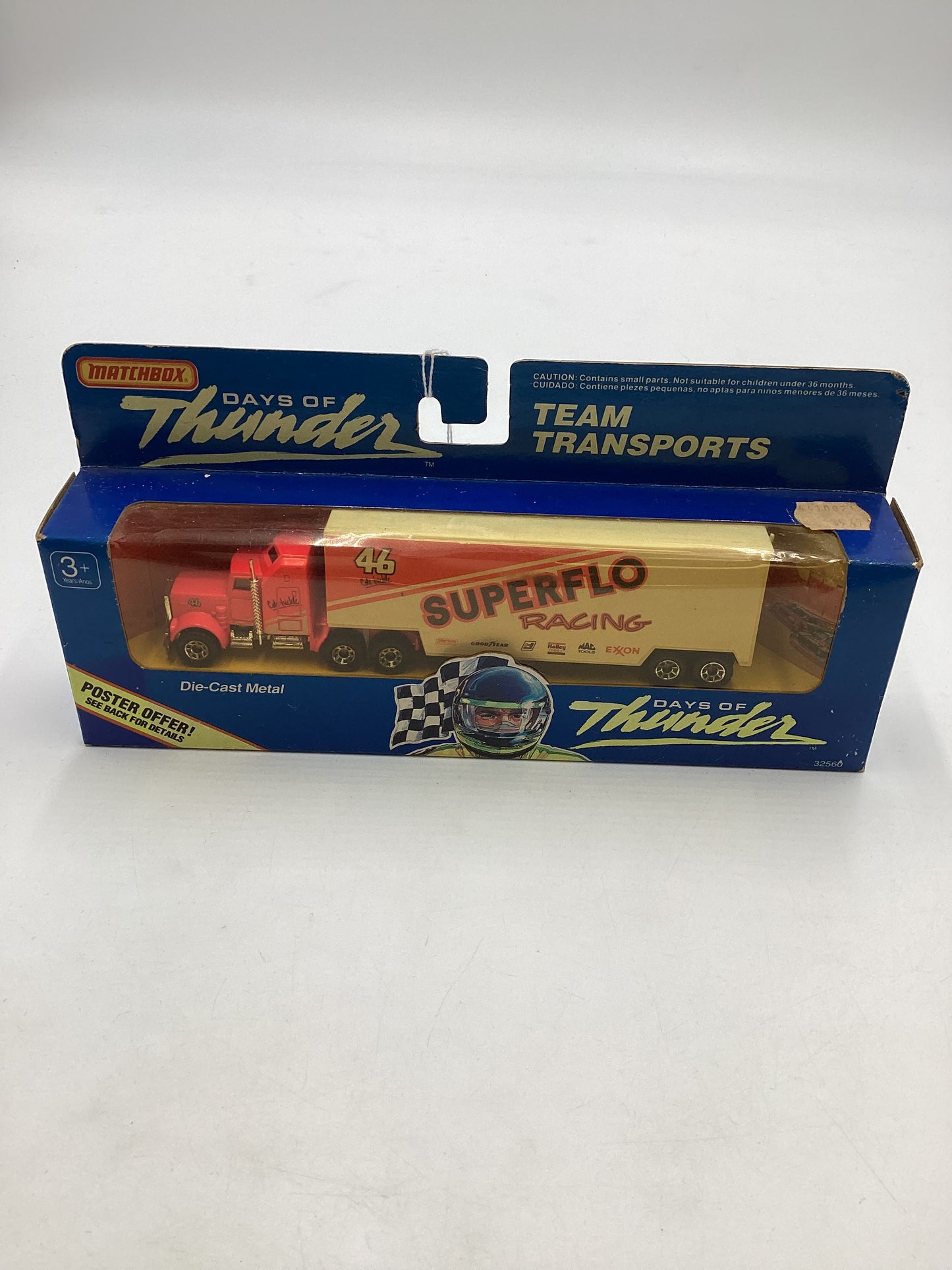 Matchbox Days of Thunder #32560 Team Transports Superflo Racing SR