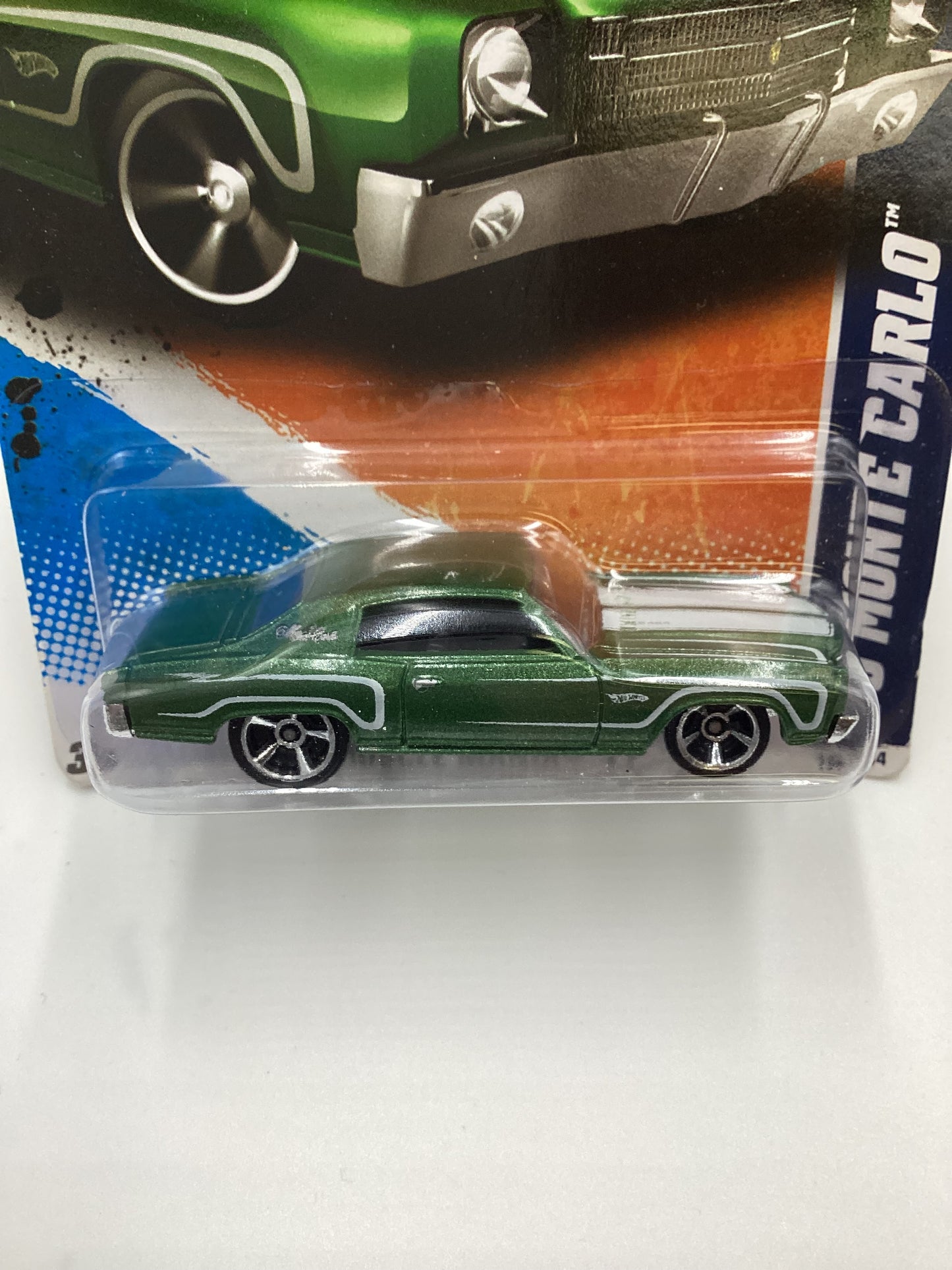 2011 Hot Wheels #106 70 Monte Carlo Green 10H