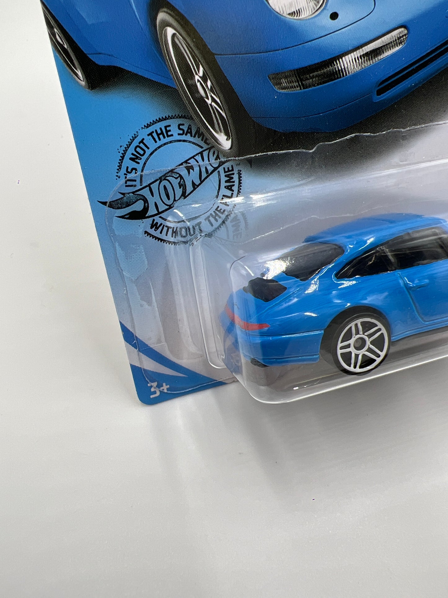 2019 Hot Wheels Month Card Nightburnerz #155 96 Porsche Carrera Blue 100C