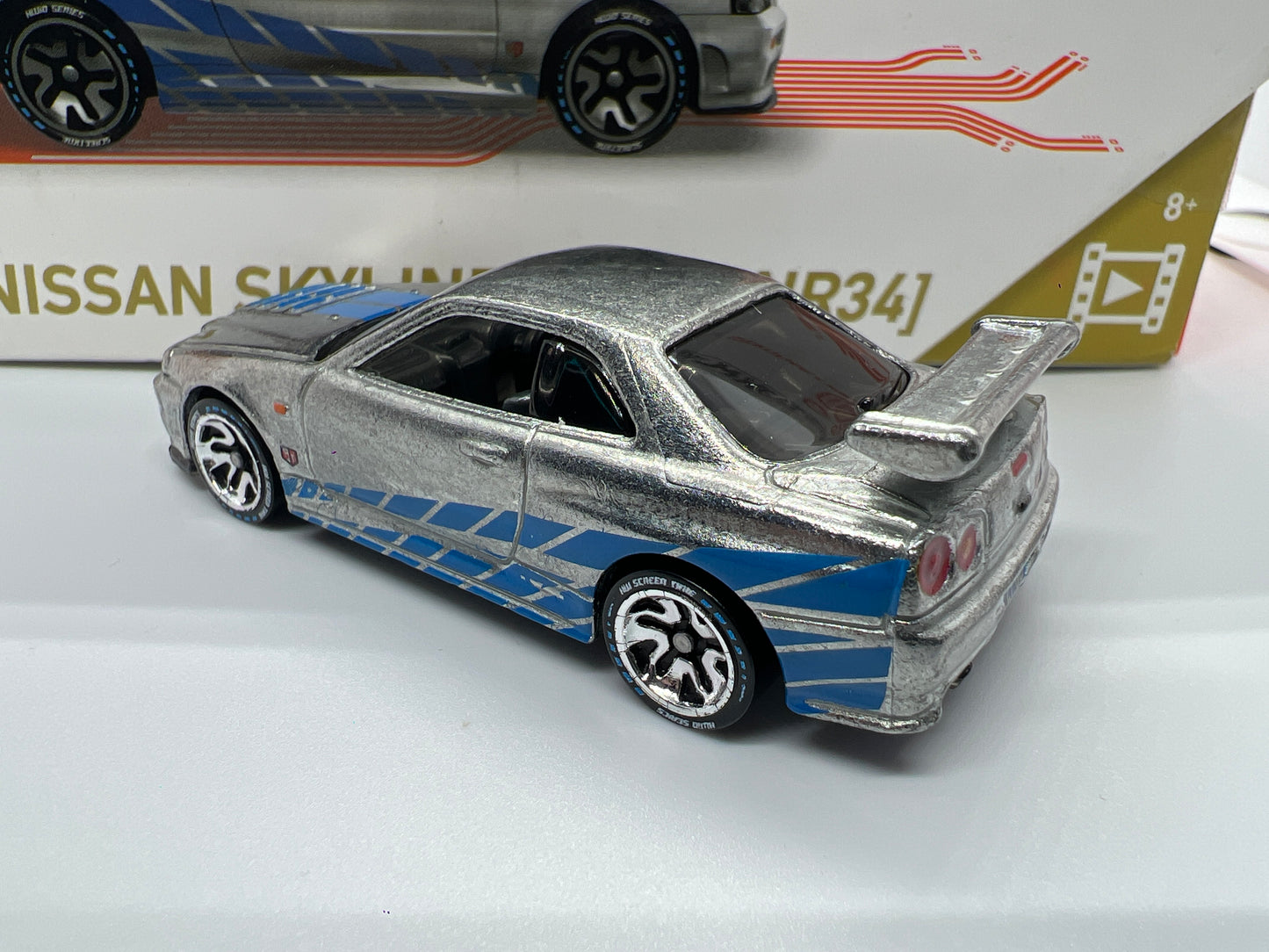 Hot Wheels ID Fast and Furious Nissan Skyline GT-R BNR34 Opened