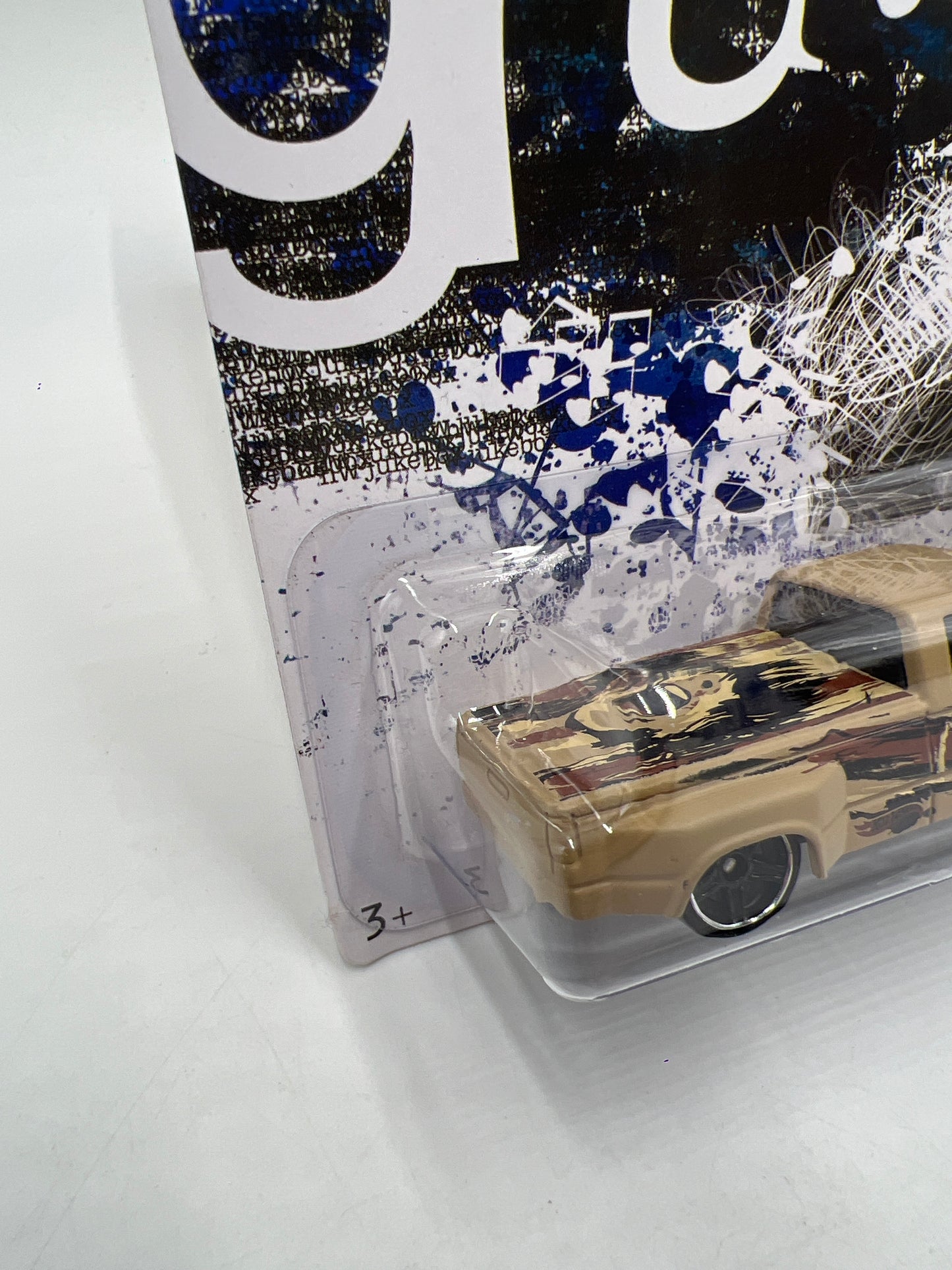Hot Wheels Jukebox Grunge #28 Customized C3500 Tan W/Protector