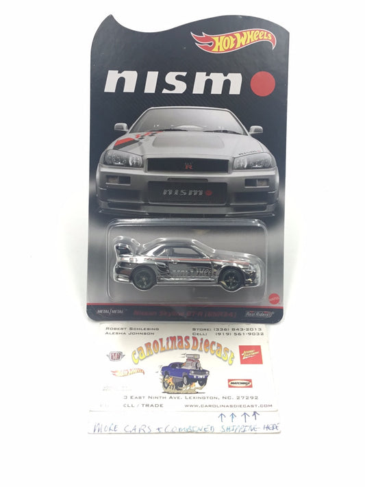 Hot wheels redline club Nismo Nissan Skyline GT-R (BNR34) 24725/30000 with protector