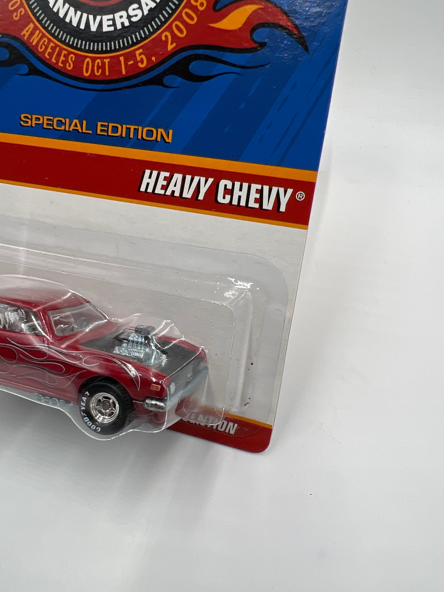 2008 Hot Wheels 22nd Annual Collectors Convention LA 1 of 3000 Heavy Chevy W/Protector