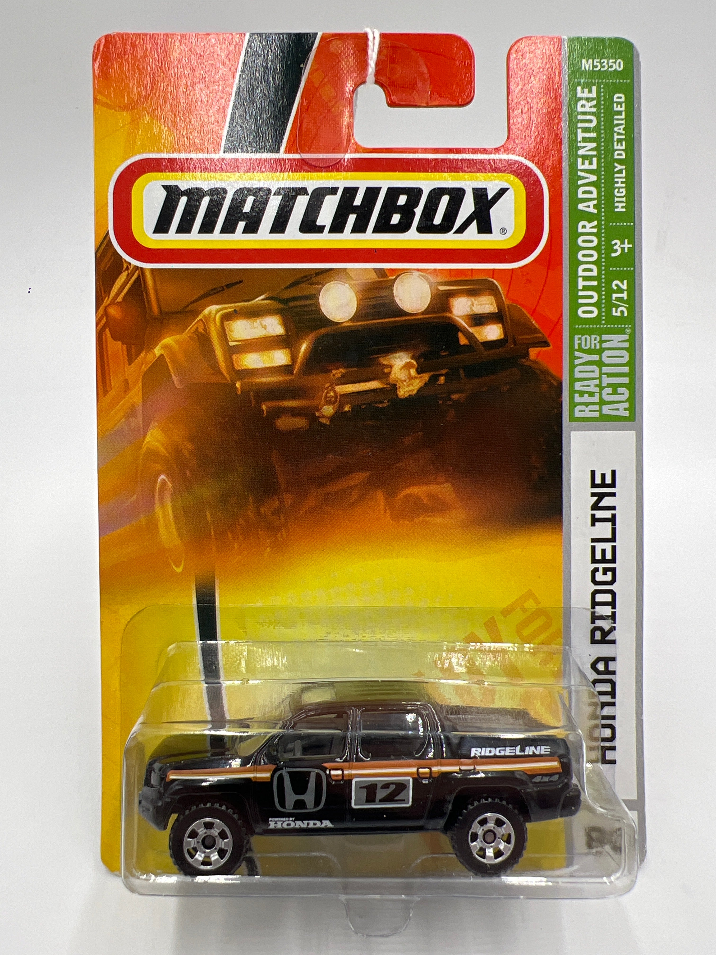 Matchbox Outdoor Adventure #80 Honda Ridgeline Black 210C