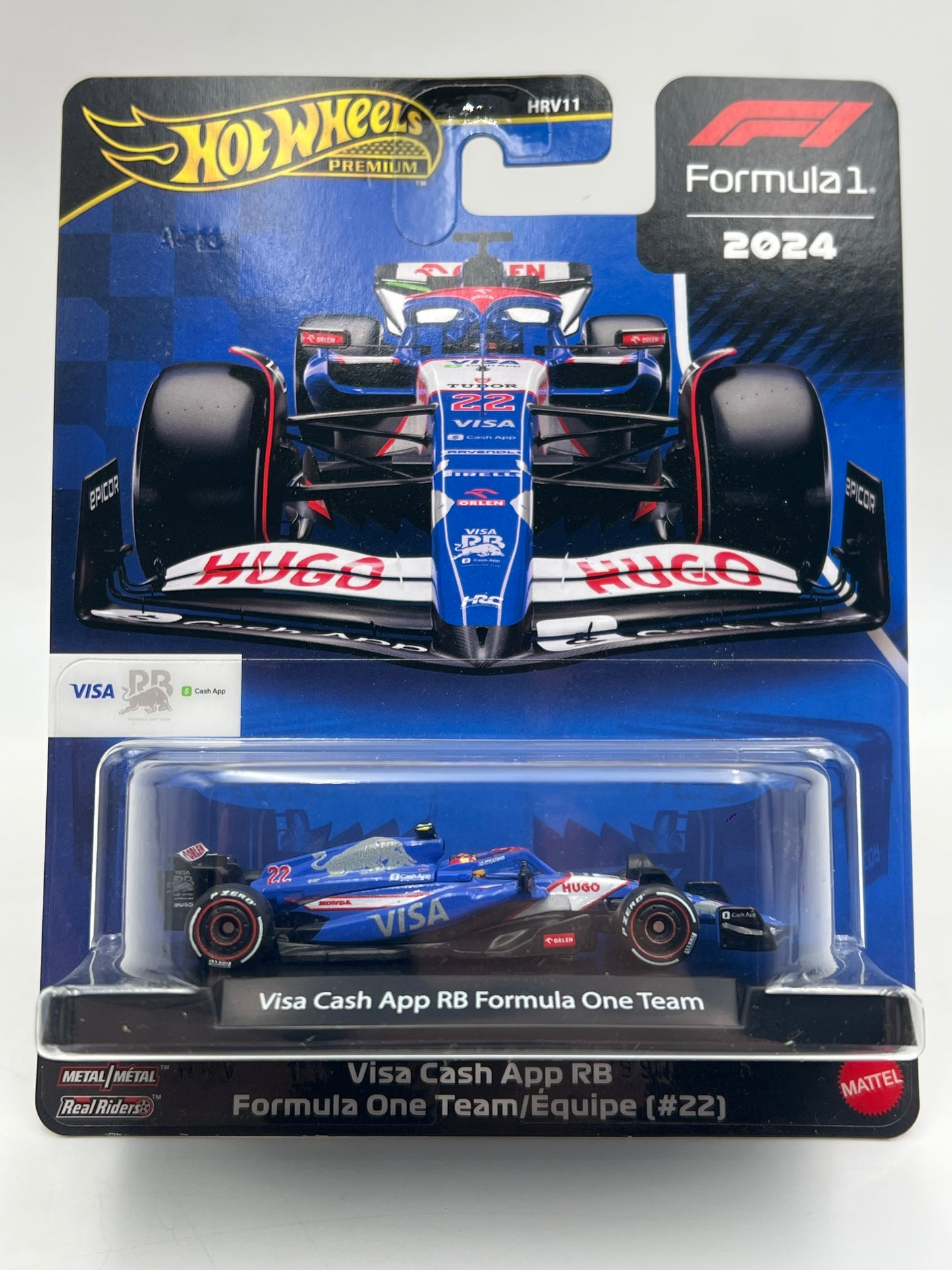 Hot Wheels Premium Formula 1 2024 Visa Cash App RB Formula One Team #22 241G