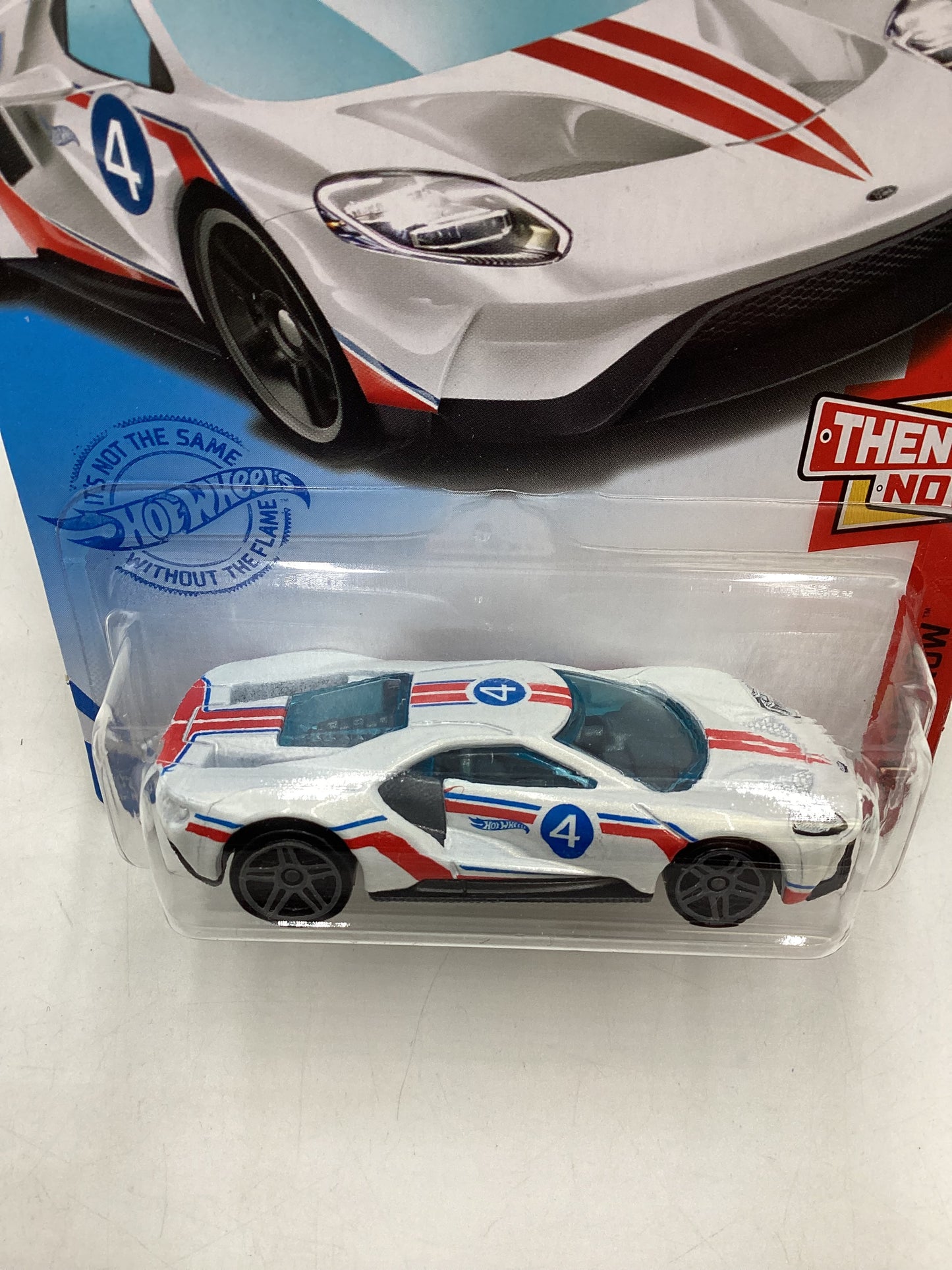 2021 Hot Wheels #164 17 Ford GT White 25C