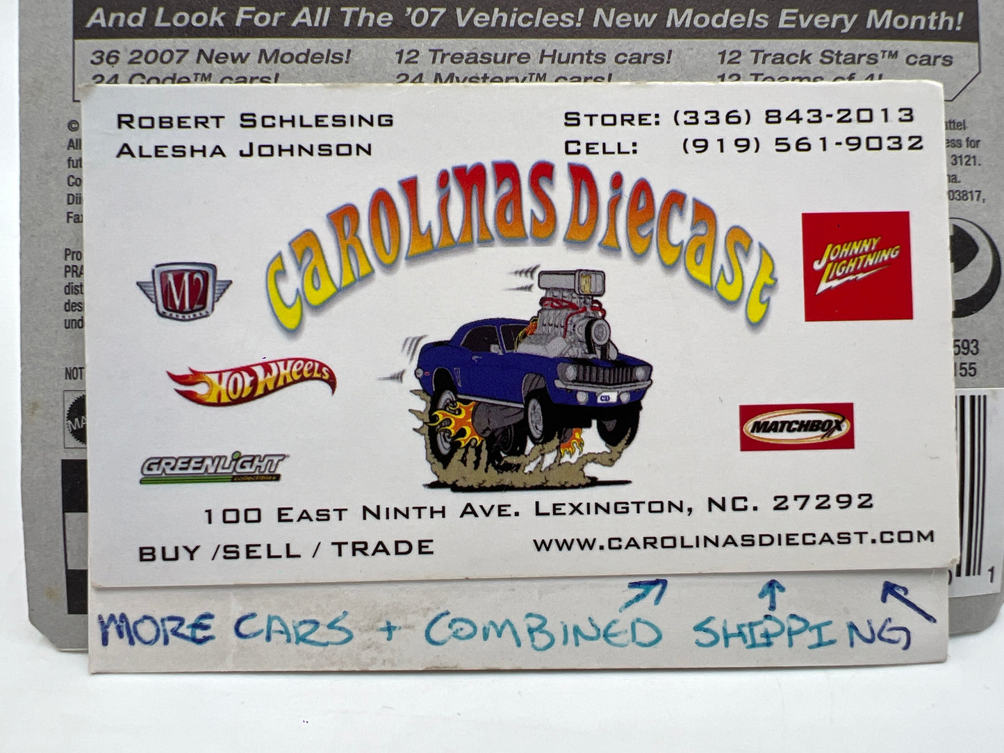 2007 Hot Wheels New Models #23 Ferrari 250 LM Blue/Silver SR