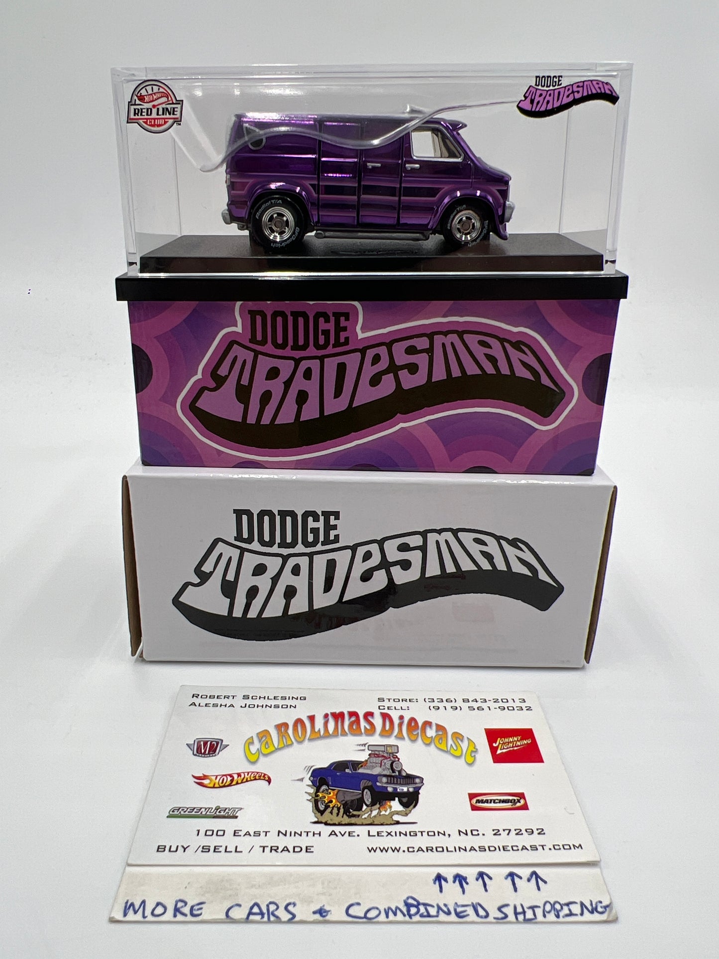 2023 Hot Wheels RLC #22046/30000 Dodge Tradesman Van Purple