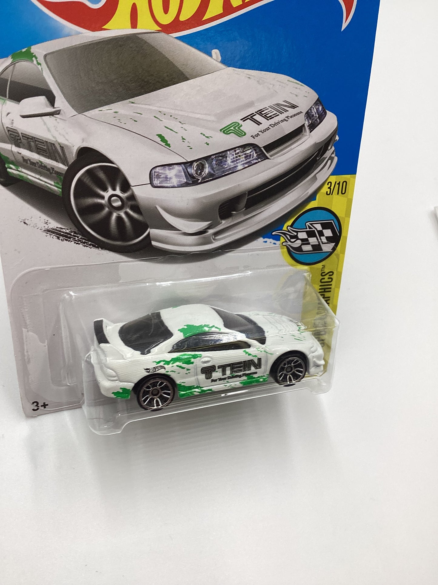 2017 Hot Wheels #31 Custom 01 Acura Integra GSR White Tein 91D