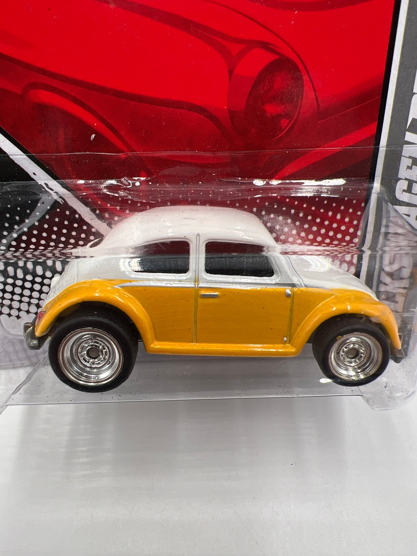 Hot Wheels Premium Garage Series #1 Volkswagen Beetle Yellow/White