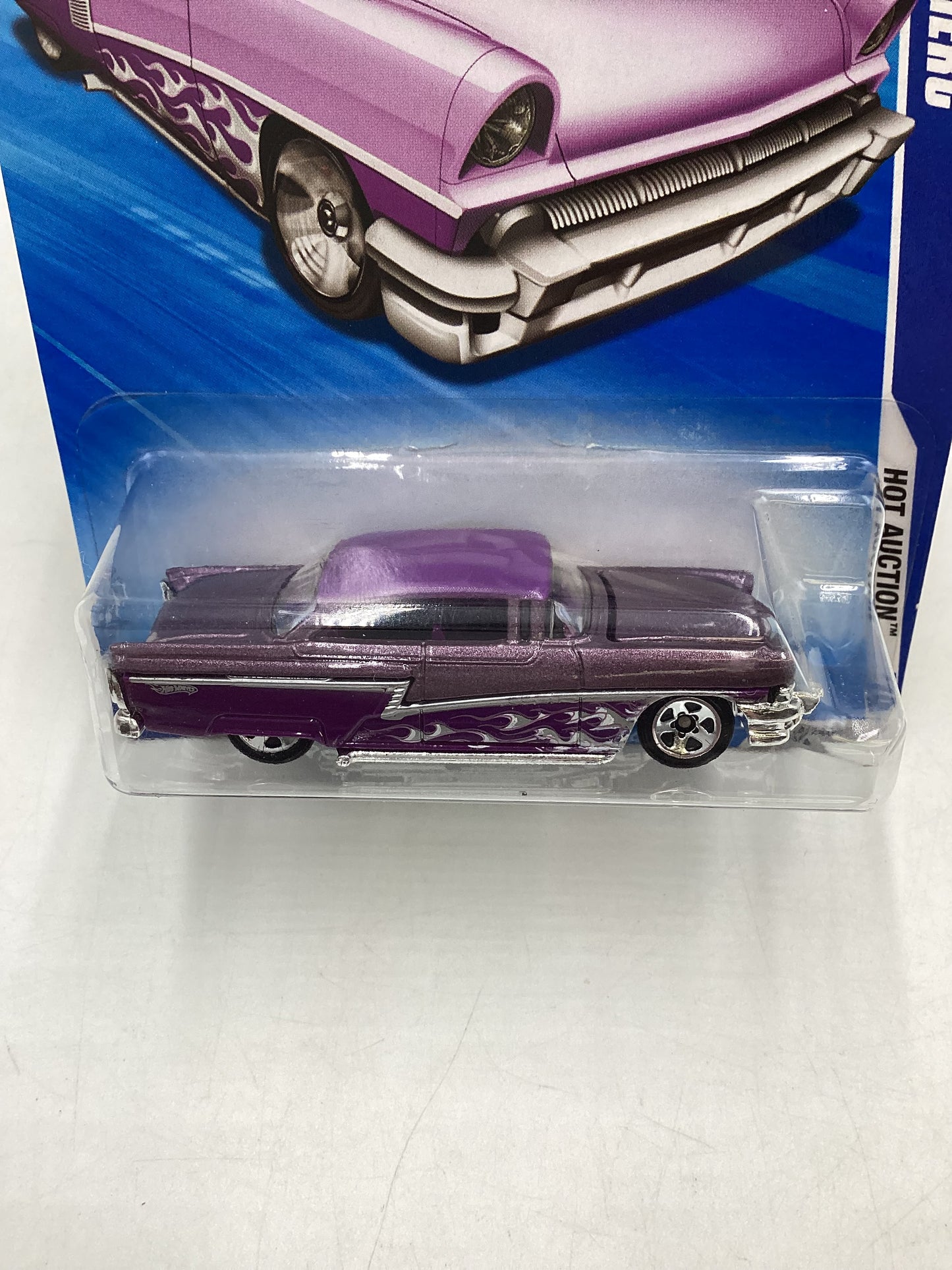 2010 Hot Wheels #163 Purple 56 Merc 50C