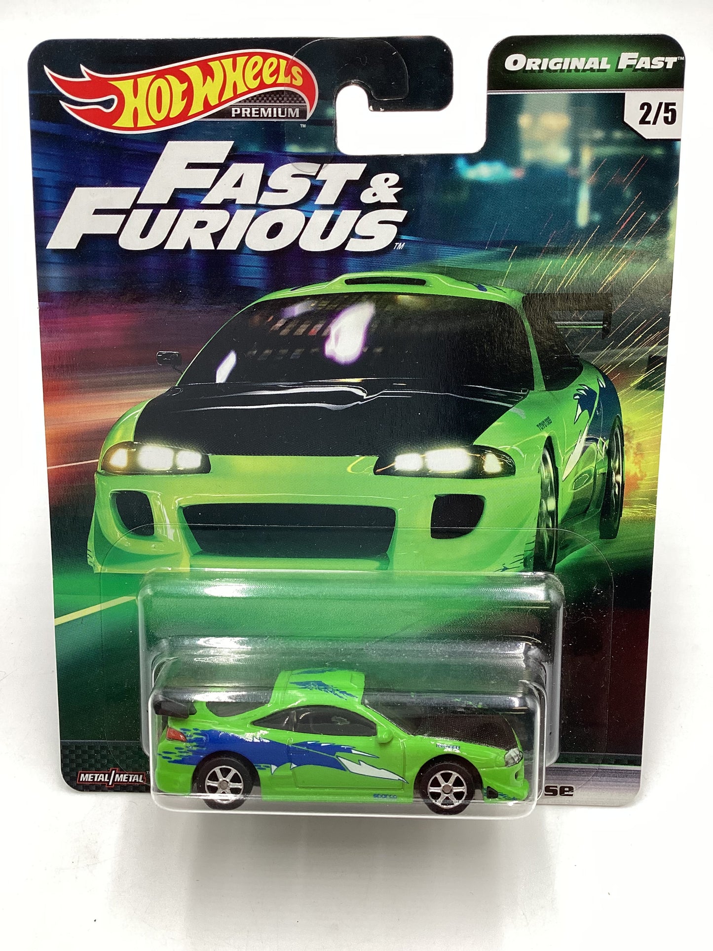 Hot wheels Fast and furious Original Fast #2 95 Mitsubishi Eclipse 2/5