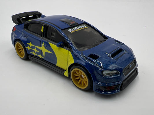Hot Wheels 1/64 Premium Target 2 Pack Exclusive Subaru WRX STi Blue Loose