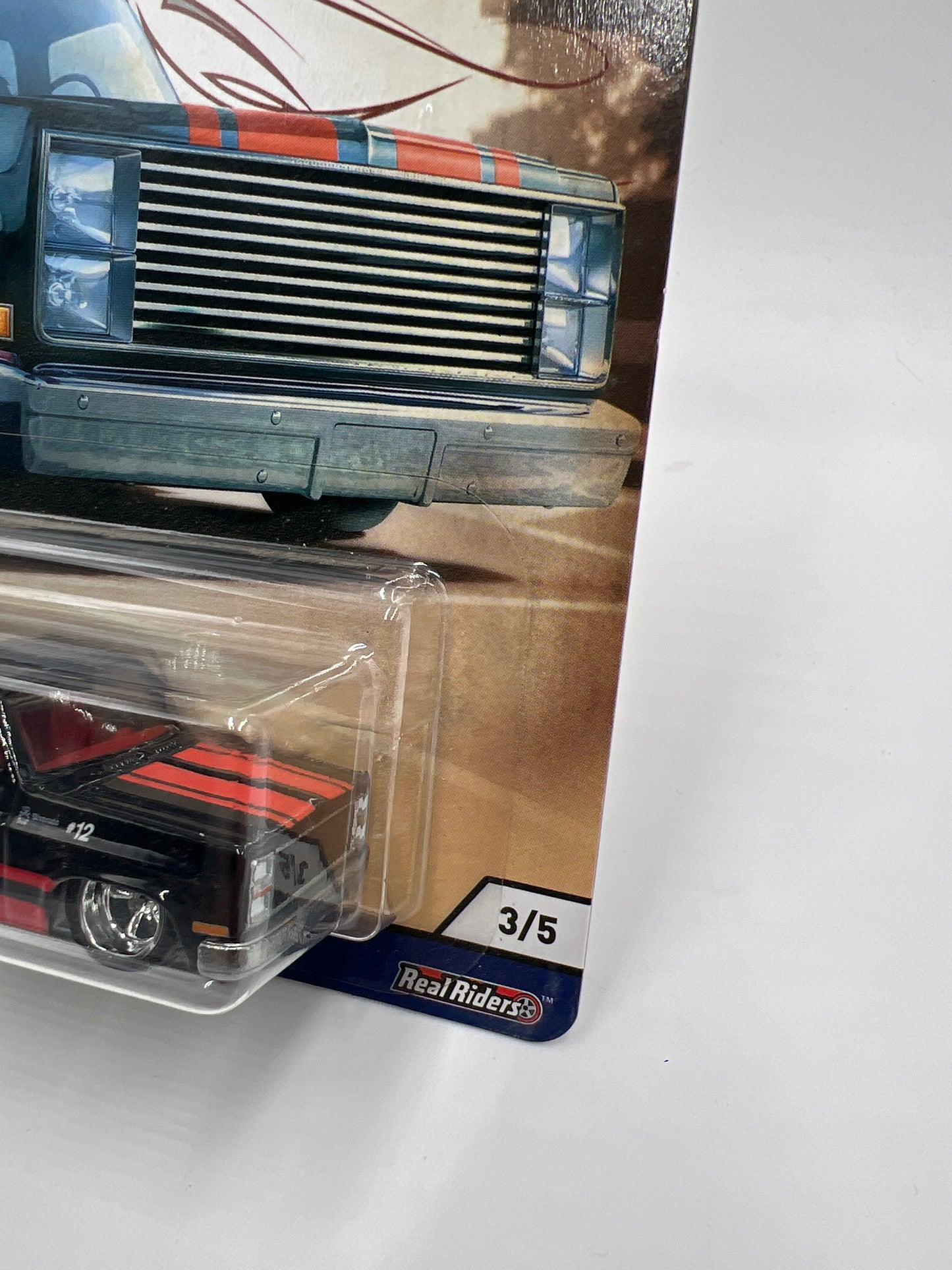 2018 Hot Wheels Premium Car Culture Shop Trucks #3 83 Chevy Silverado Borla W/Protector