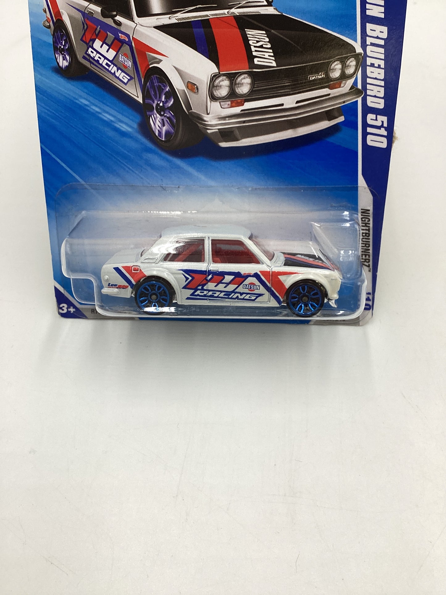 2010 Hot Wheels #97 Datsun Bluebird 510 Nightburnerz