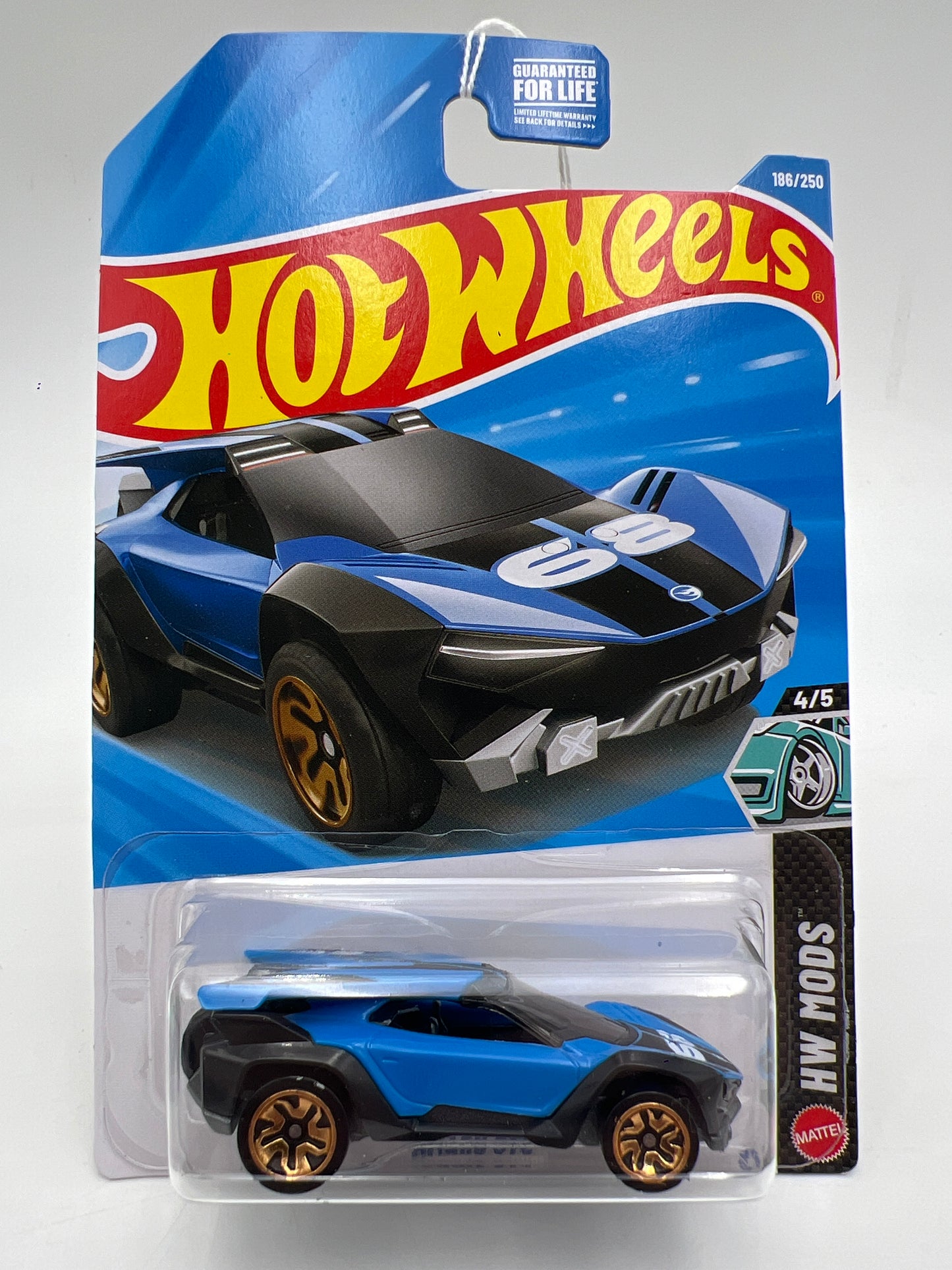2026 Hot Wheels J Case Treasure Hunt #186 Amaru GTC Blue